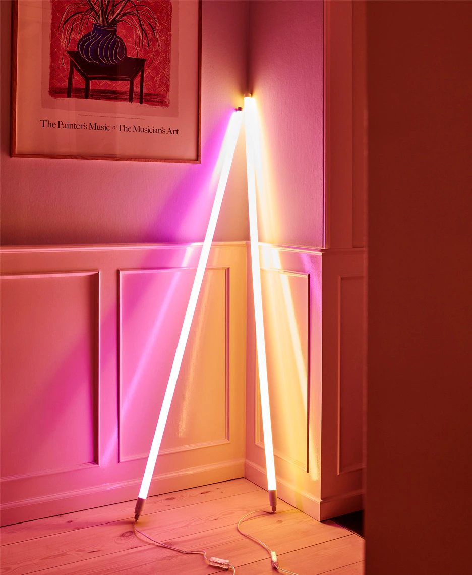 Hay Neon Ledrör, varmvit från HAY, bild 4