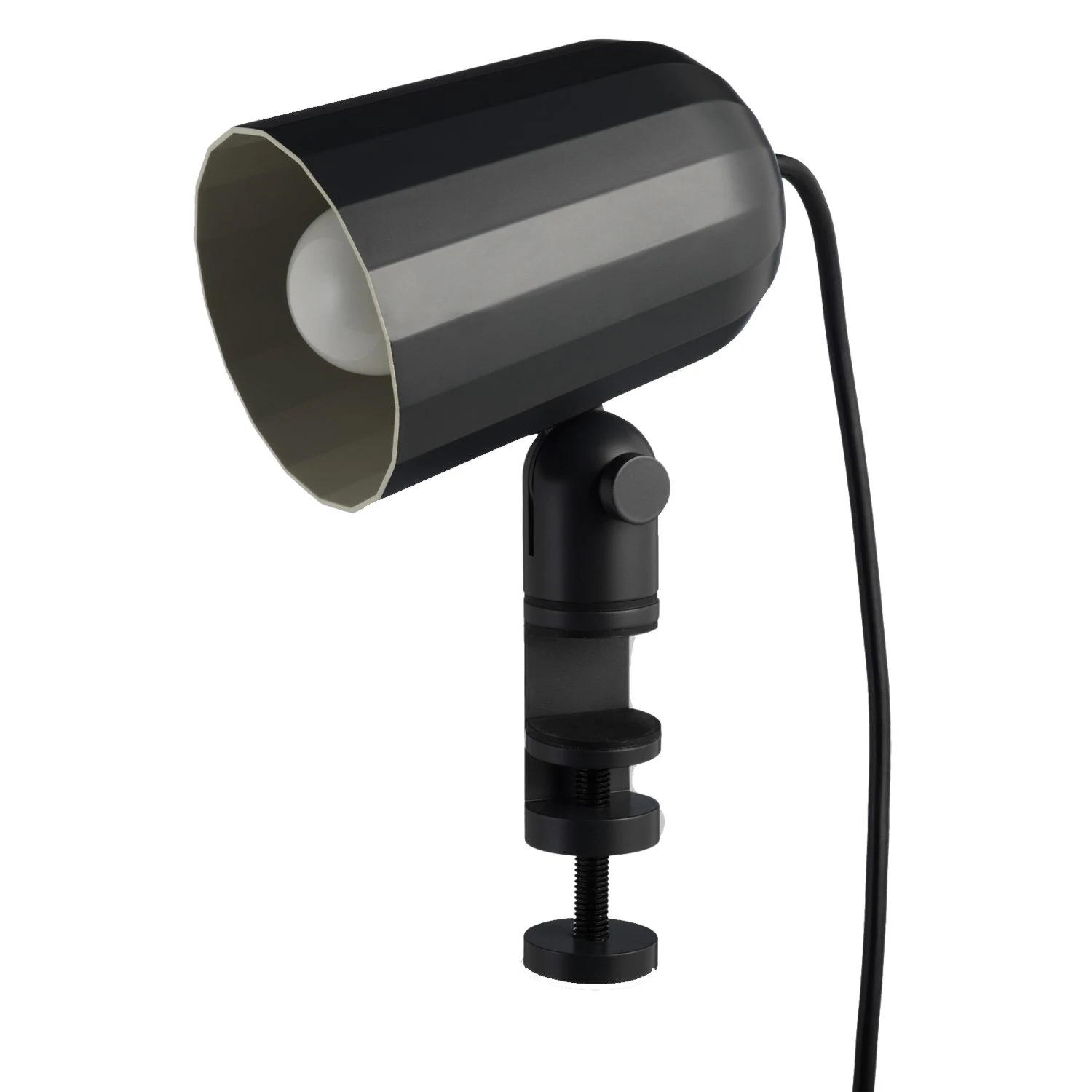 Hay Noc Kl&auml;mlampa - Bordslampor Aluminium M&ouml;rkgr&aring;