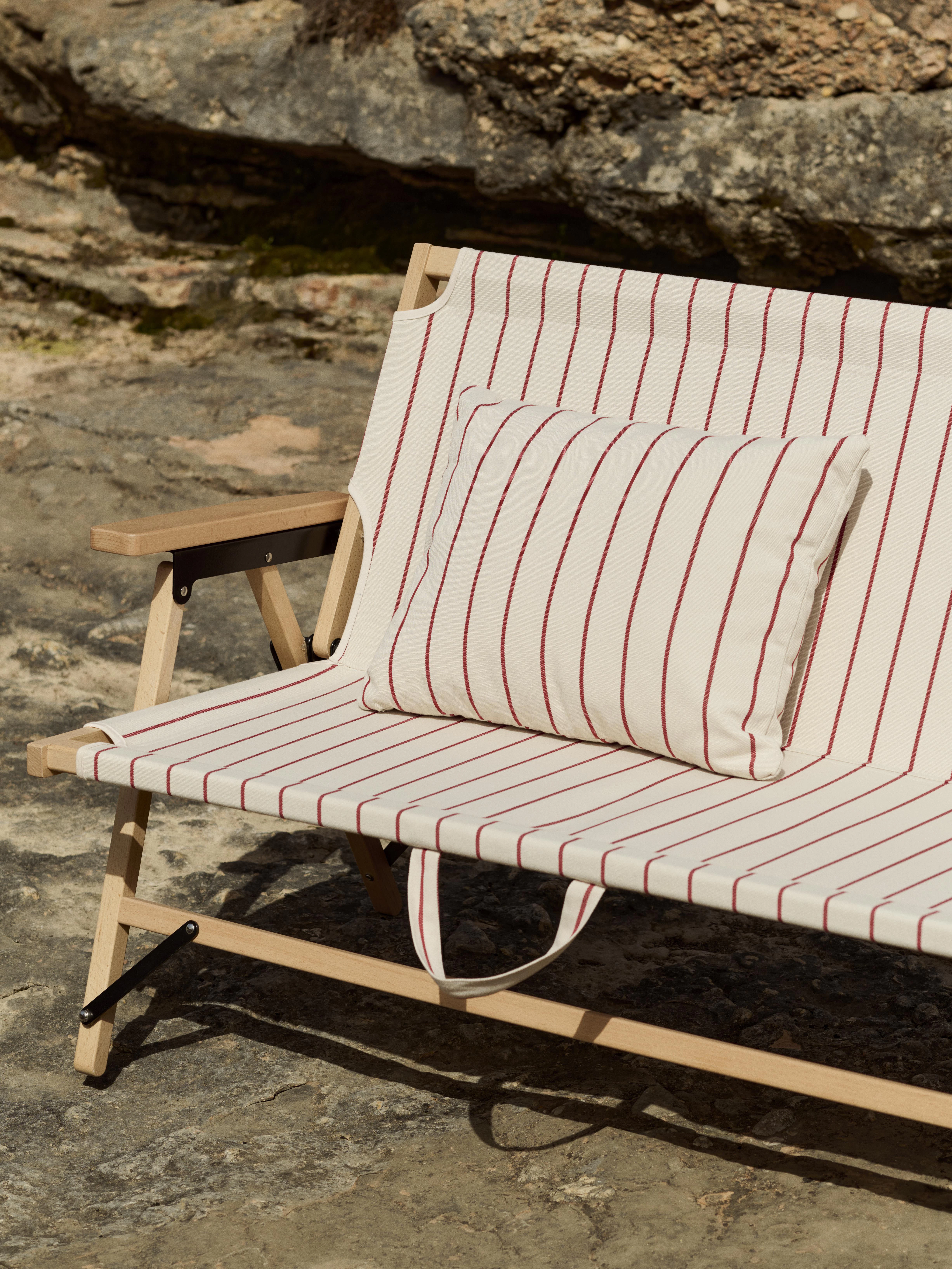 Hay Outdoor Market Folding Sofa, beige från HAY, bild 5