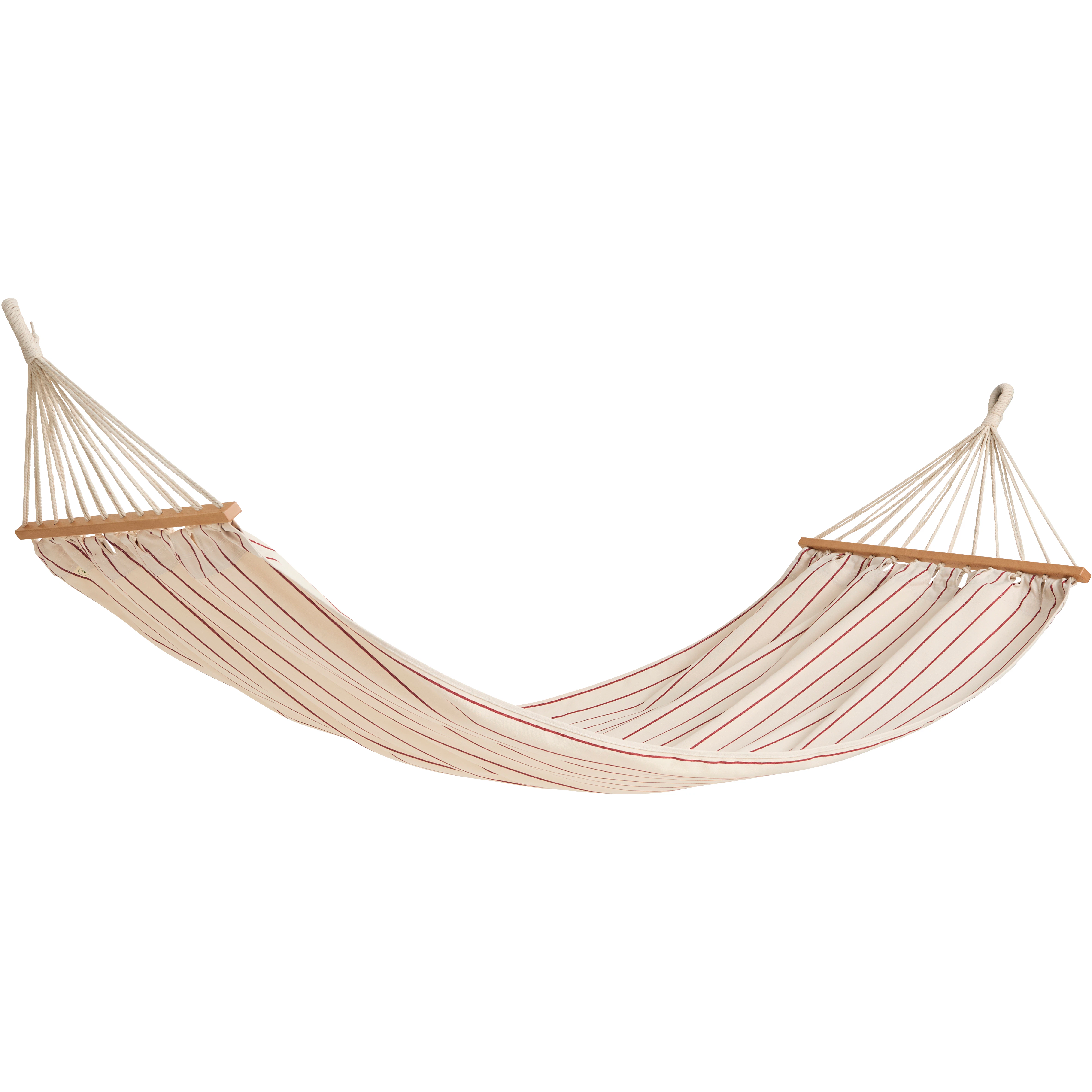 Hay Outdoor Market Hammock With Red Stripe - H&auml;ngmattor Bok Beige