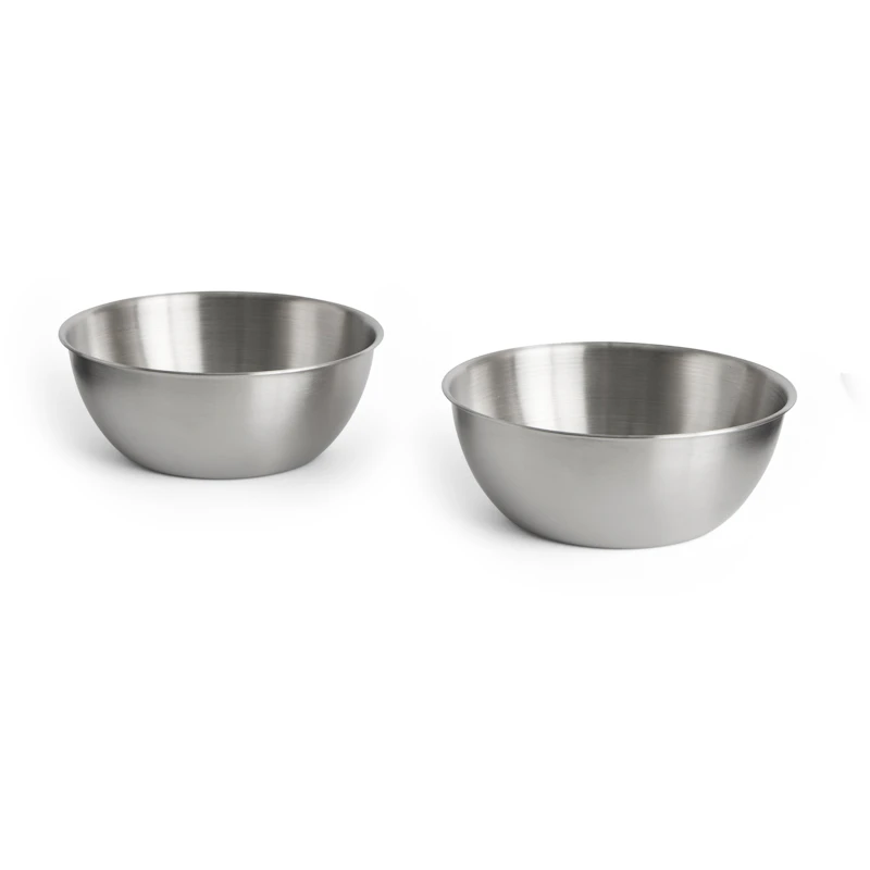 Outdoor Market Steel Bowl Set of 2 Small