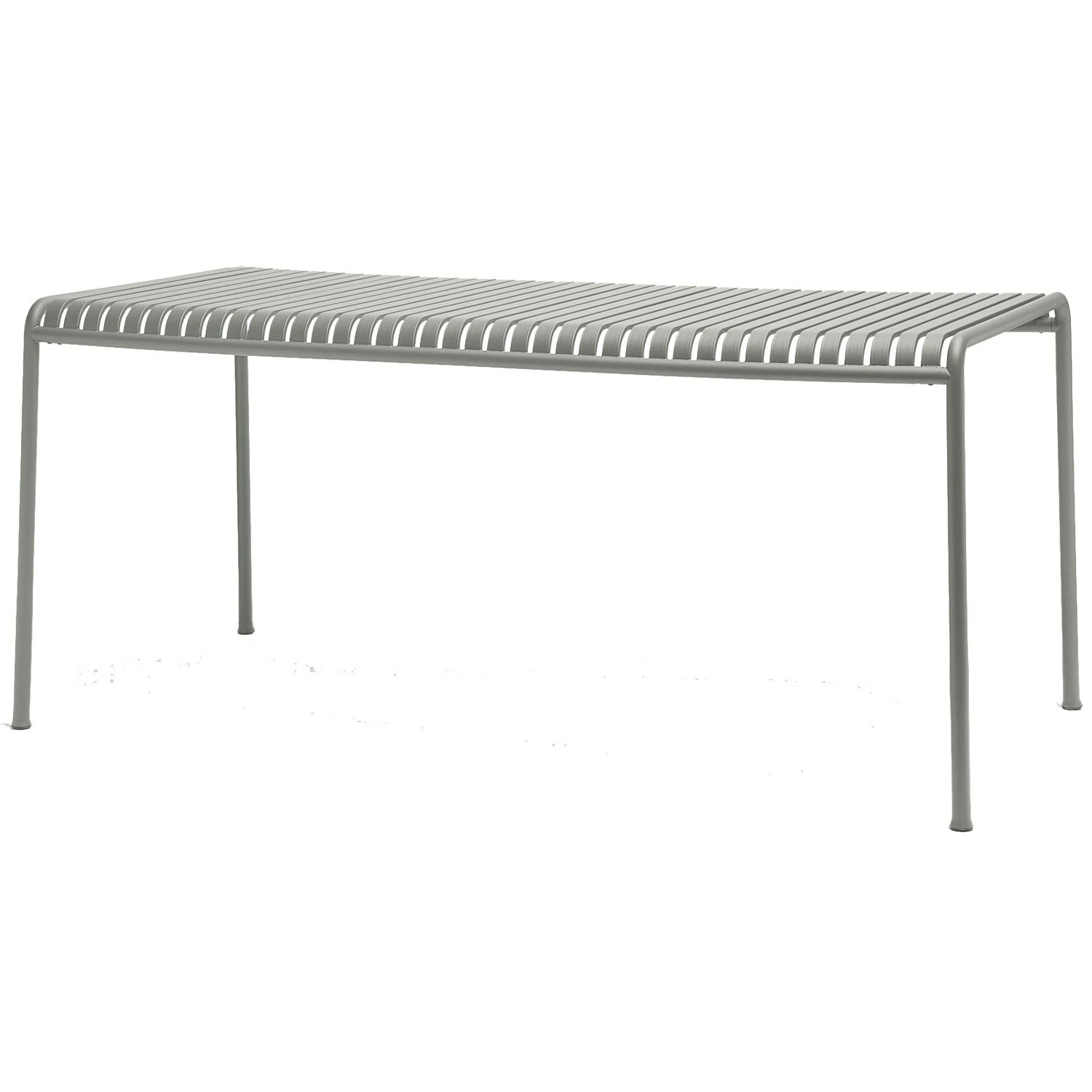 Hay Palissade Bord 170x90 Cm - Trädgårdsbord Pulverlackat Stål Grå