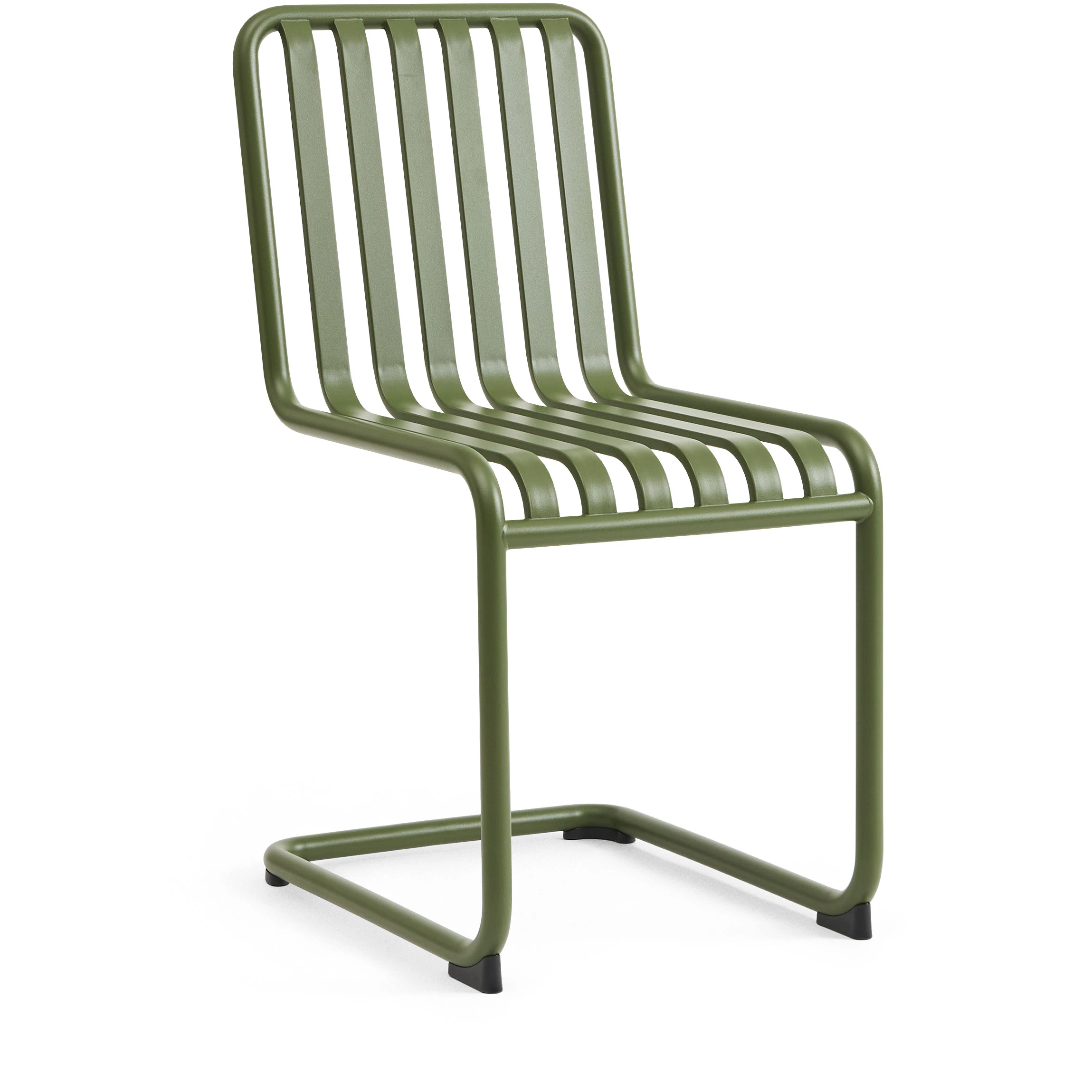 hay palissade cantilever chair olive powder coated steel - trädgårdsstolar pulverlackat stål grön
