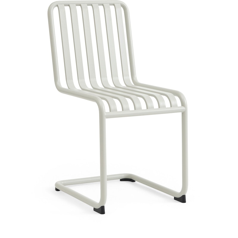Palissade Cantilever Chair, Sky grey powder coated steel