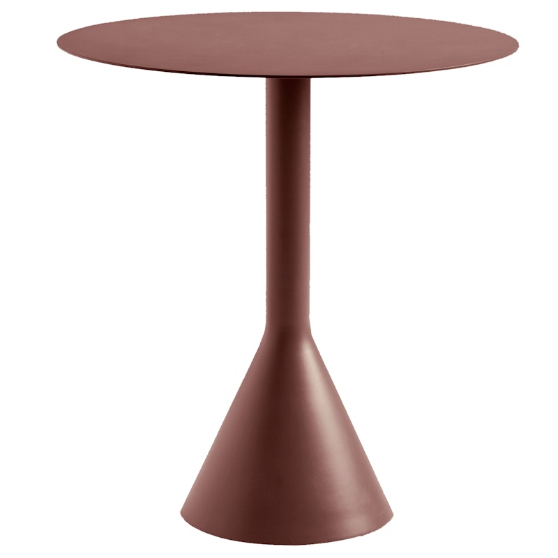 Palissade Cone Bord Ø70 cm, Iron Red