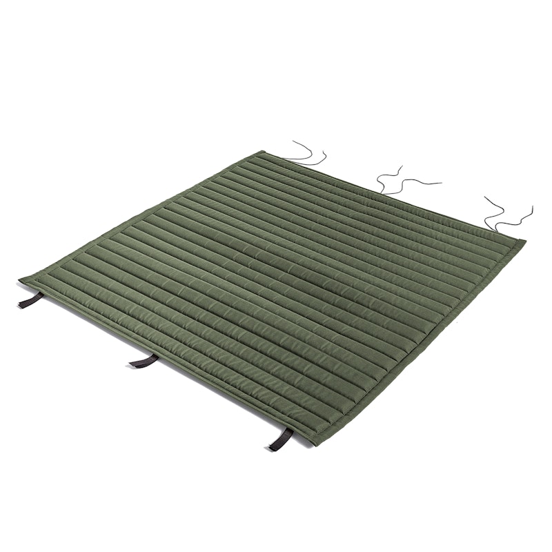 Palissade Dyna Quiltad Bänk Utan Armstöd , Olive