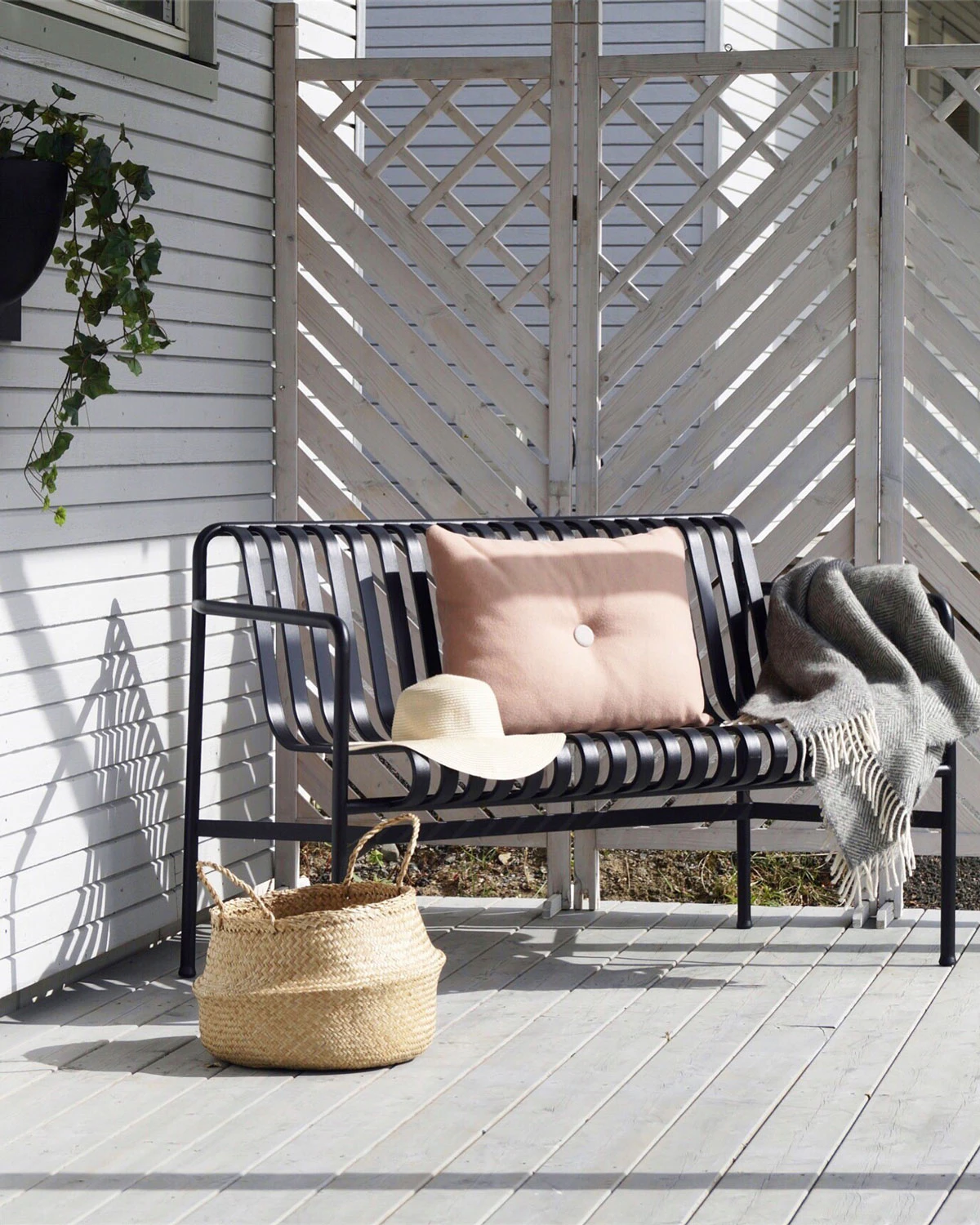 Hay Palissade Loungesoffa, antracit från HAY, bild 3