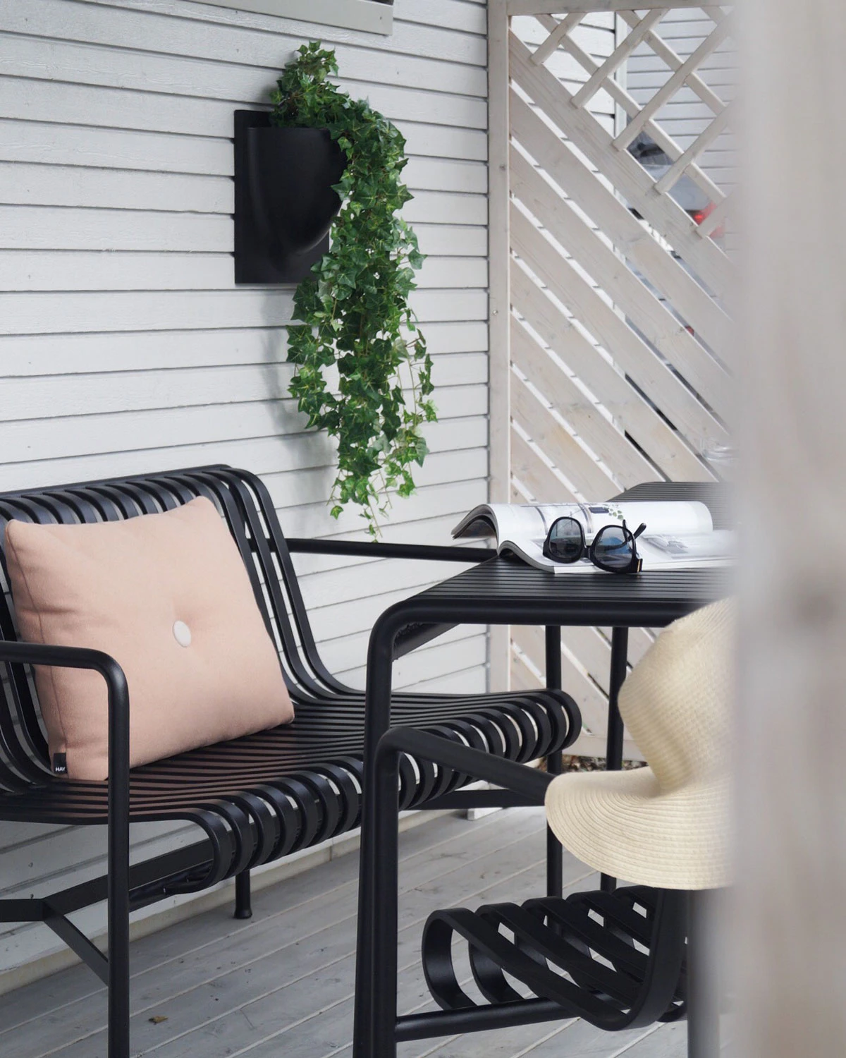 Hay Palissade Loungesoffa, antracit från HAY, bild 2