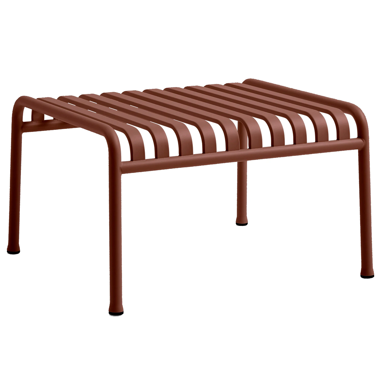 Hay Palissade Ottoman - Fotpallar & Sittpuffar St&aring;l Iron Red