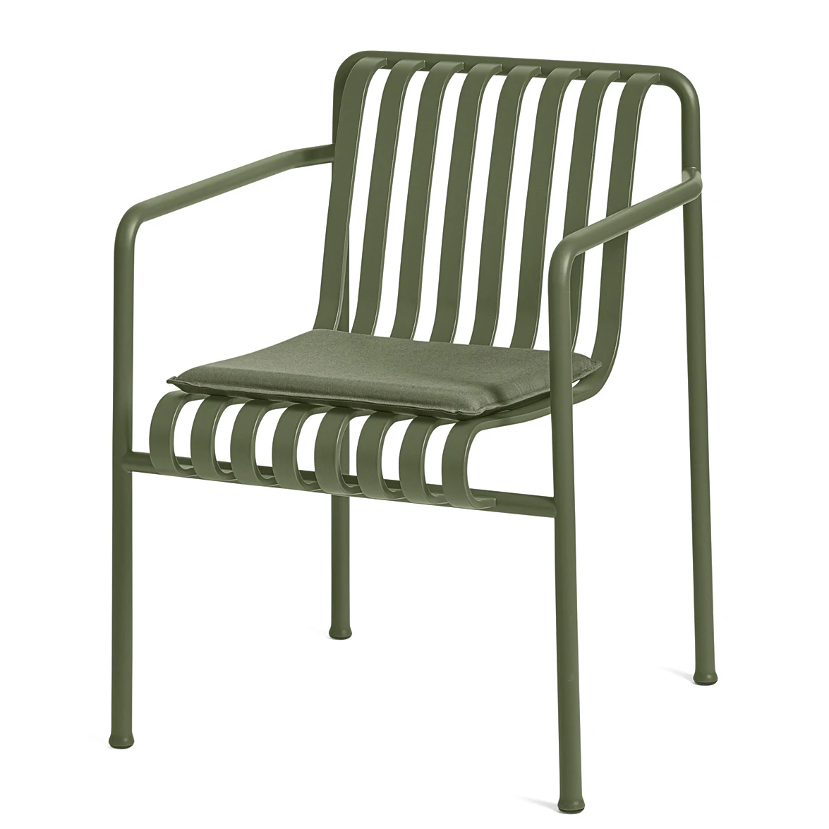 Hay Palissade Sittdyna Loungestol Hög / Låg Olive, olivgrön från HAY, bild 2