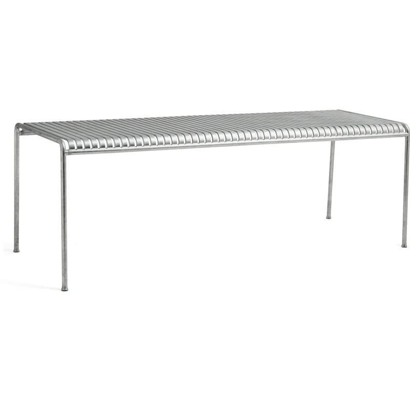 Palissade Table 90x220 cm 4 Legs, Hot galvanised steel