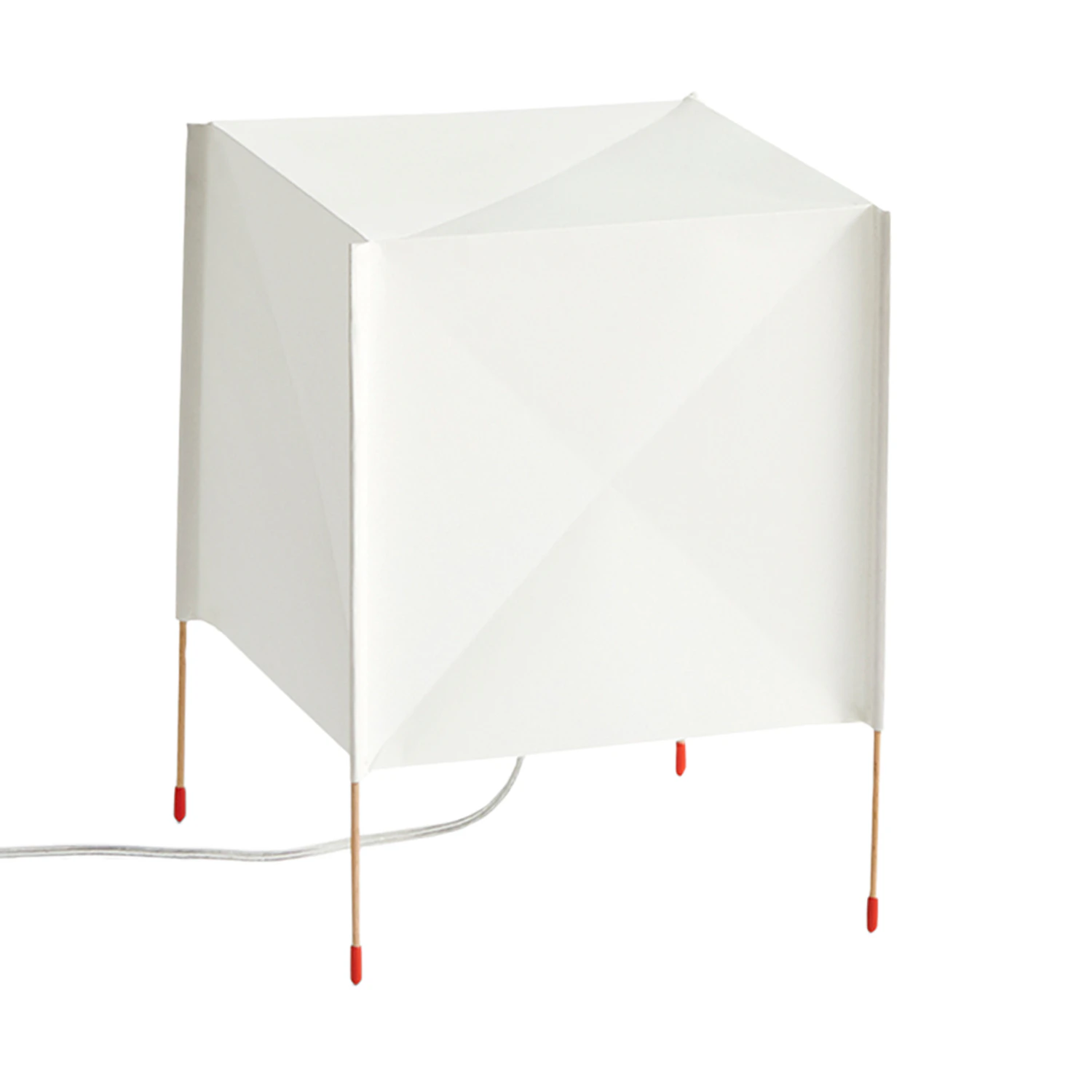 Hay Paper Cube Bordslampa - Bordslampor Papper Vit