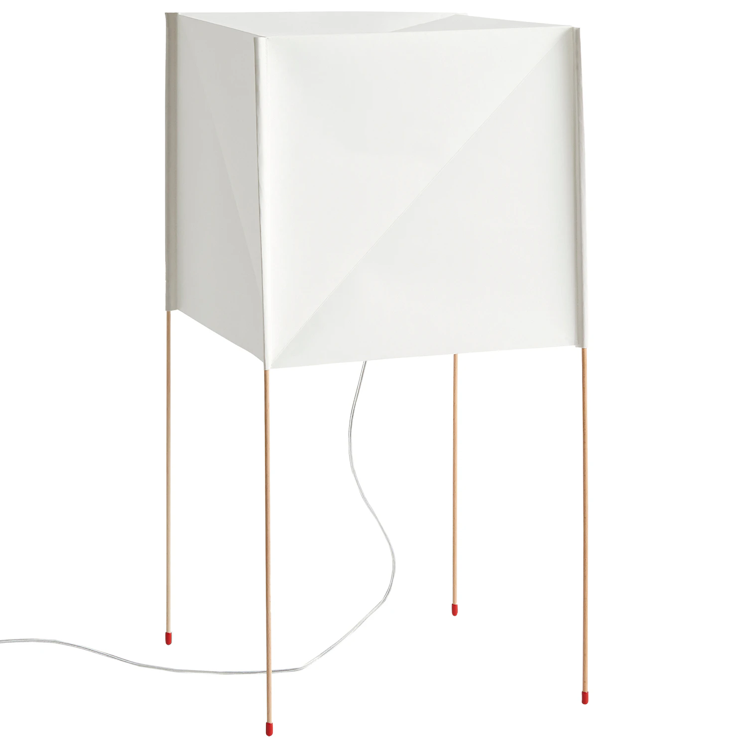 Hay Paper Cube Golvlampa - Golvlampor Papper Vit