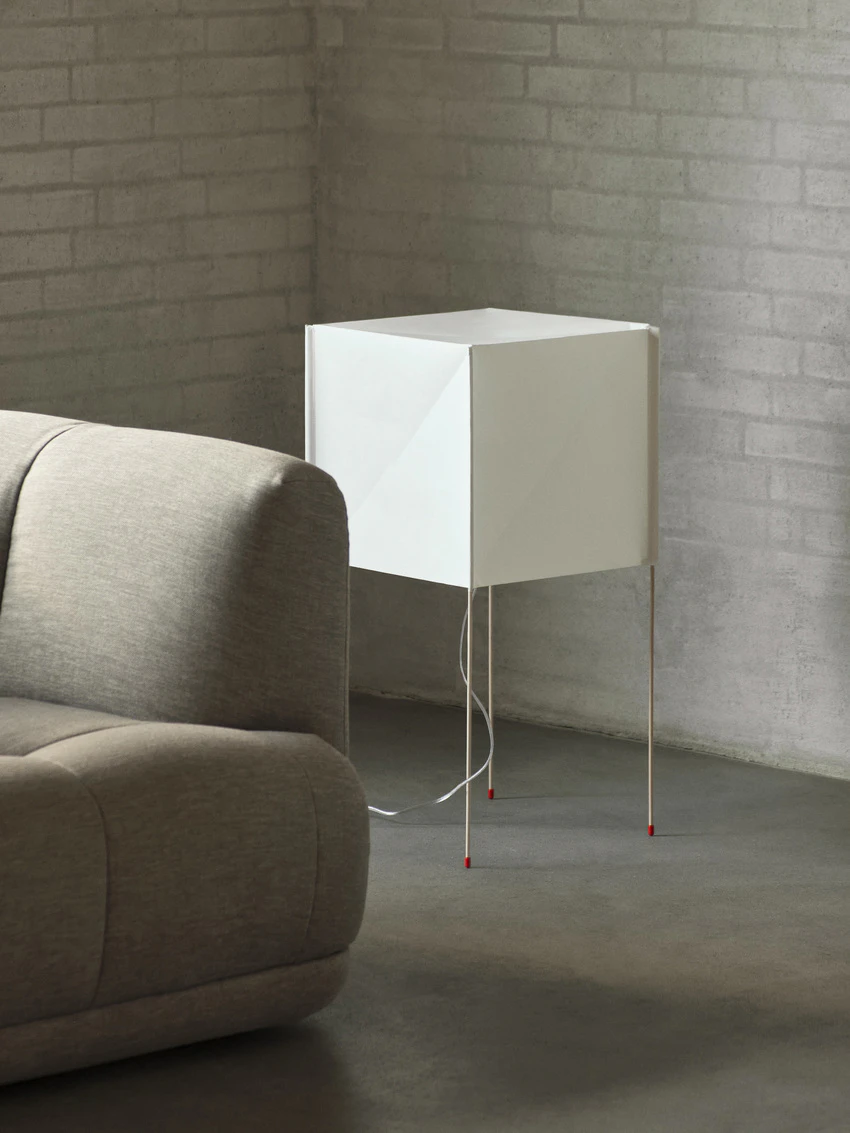 Hay Paper Cube Golvlampa, vit från HAY, bild 5