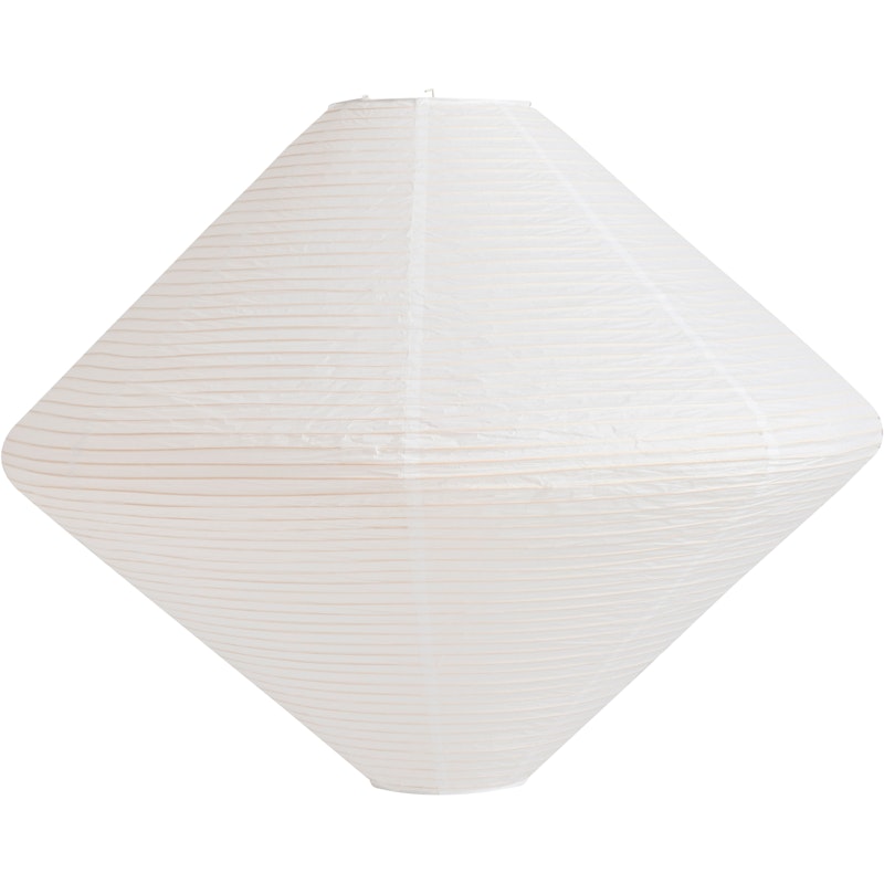 Paper Shade Diamond 80 Lampskärm, Classic white