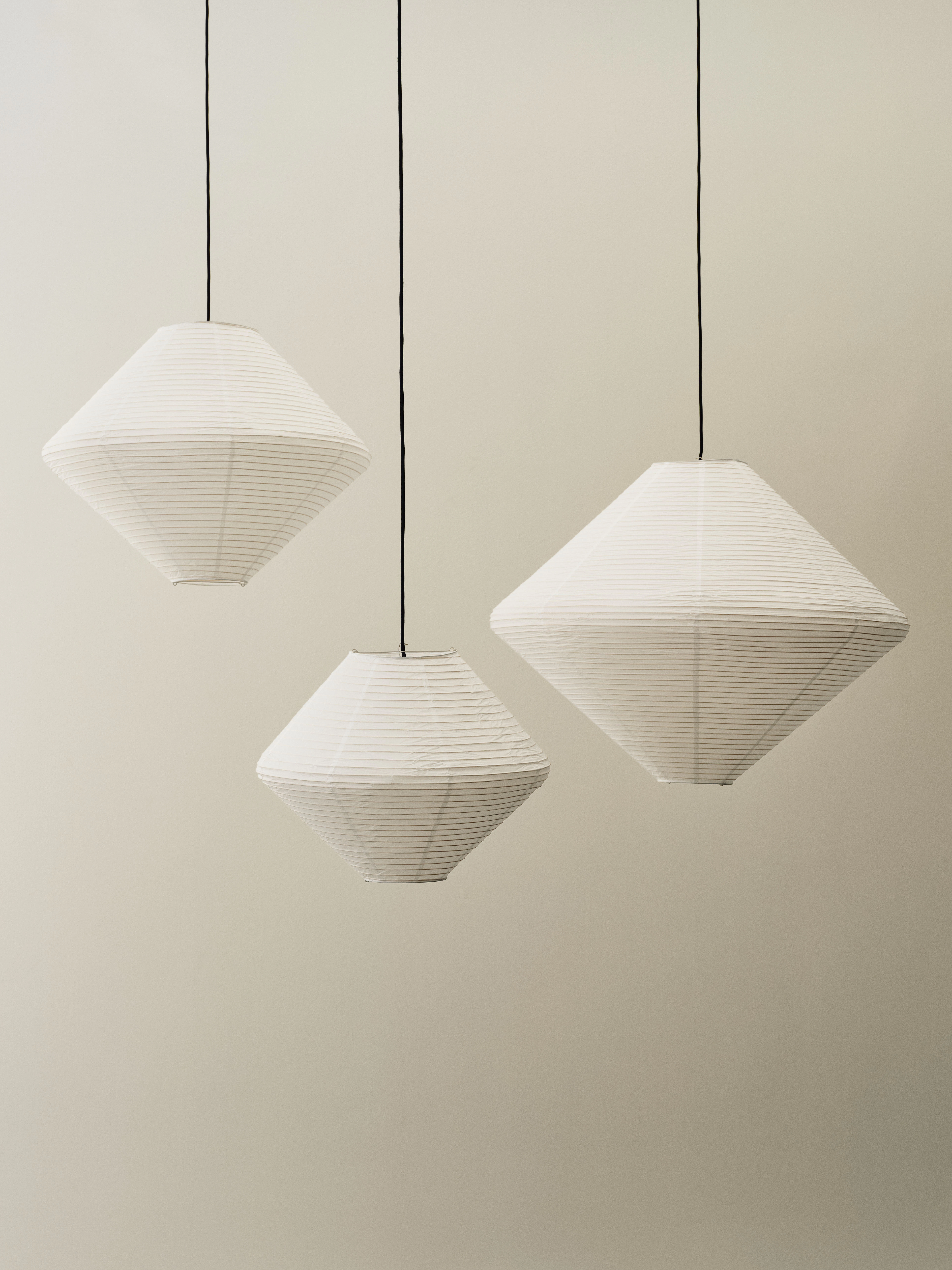 Hay Paper Shade Diamond, classic white från HAY, bild 5