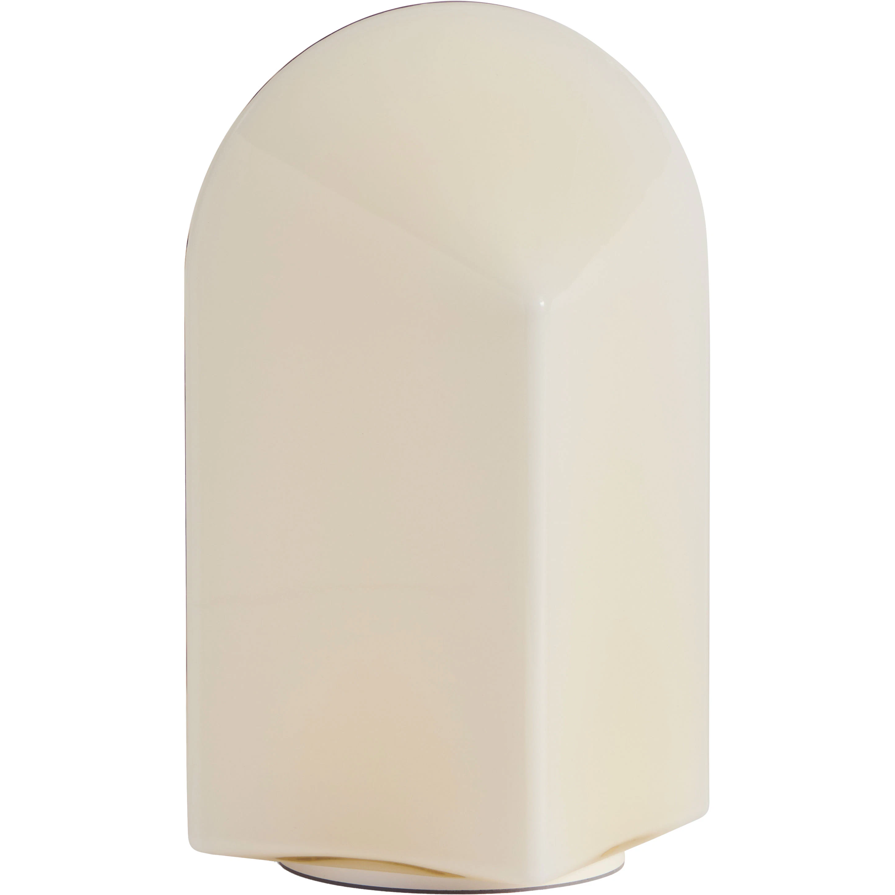 Hay Parade 240 Bordslampa Portabel - Portabla lampor Handblåst Glas Shell White