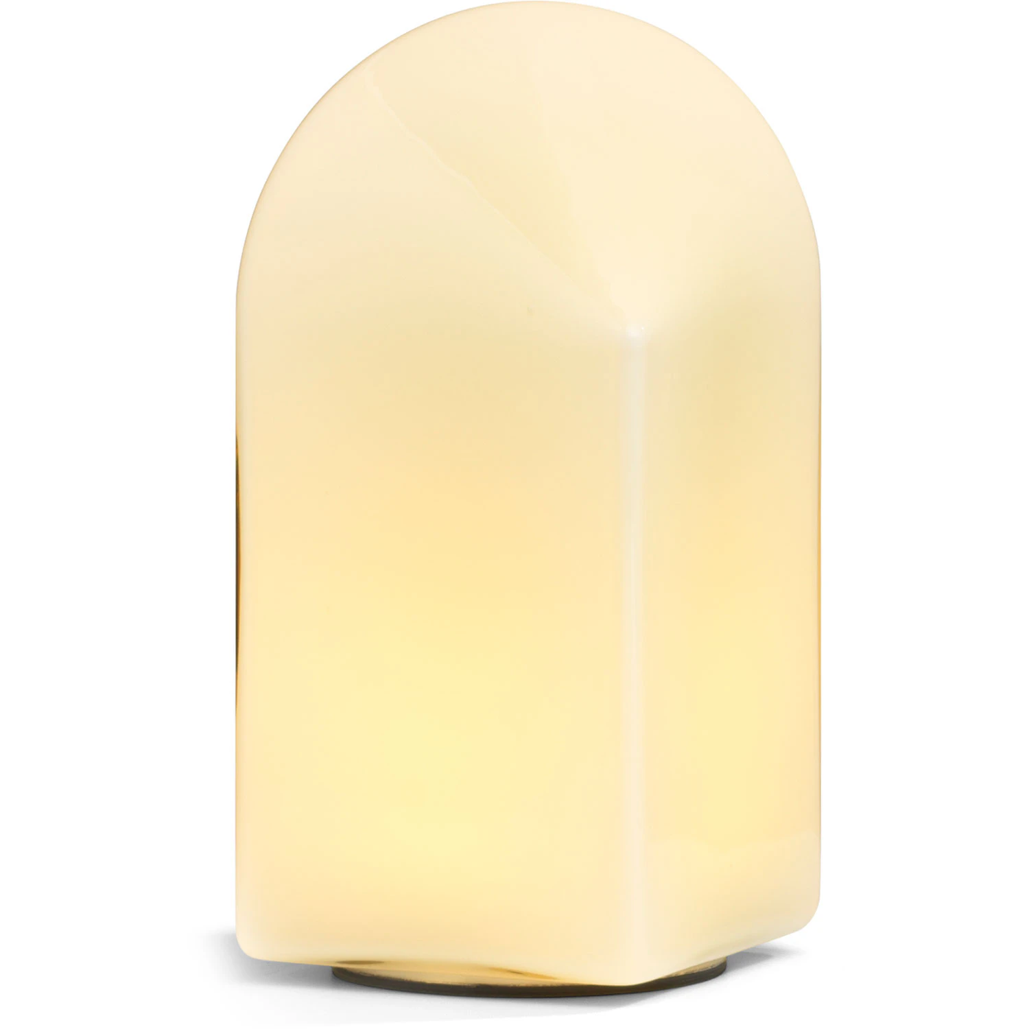 Hay Parade Bordslampa 24 Cm - Bordslampor Handbl&aring;st Glas Shell White