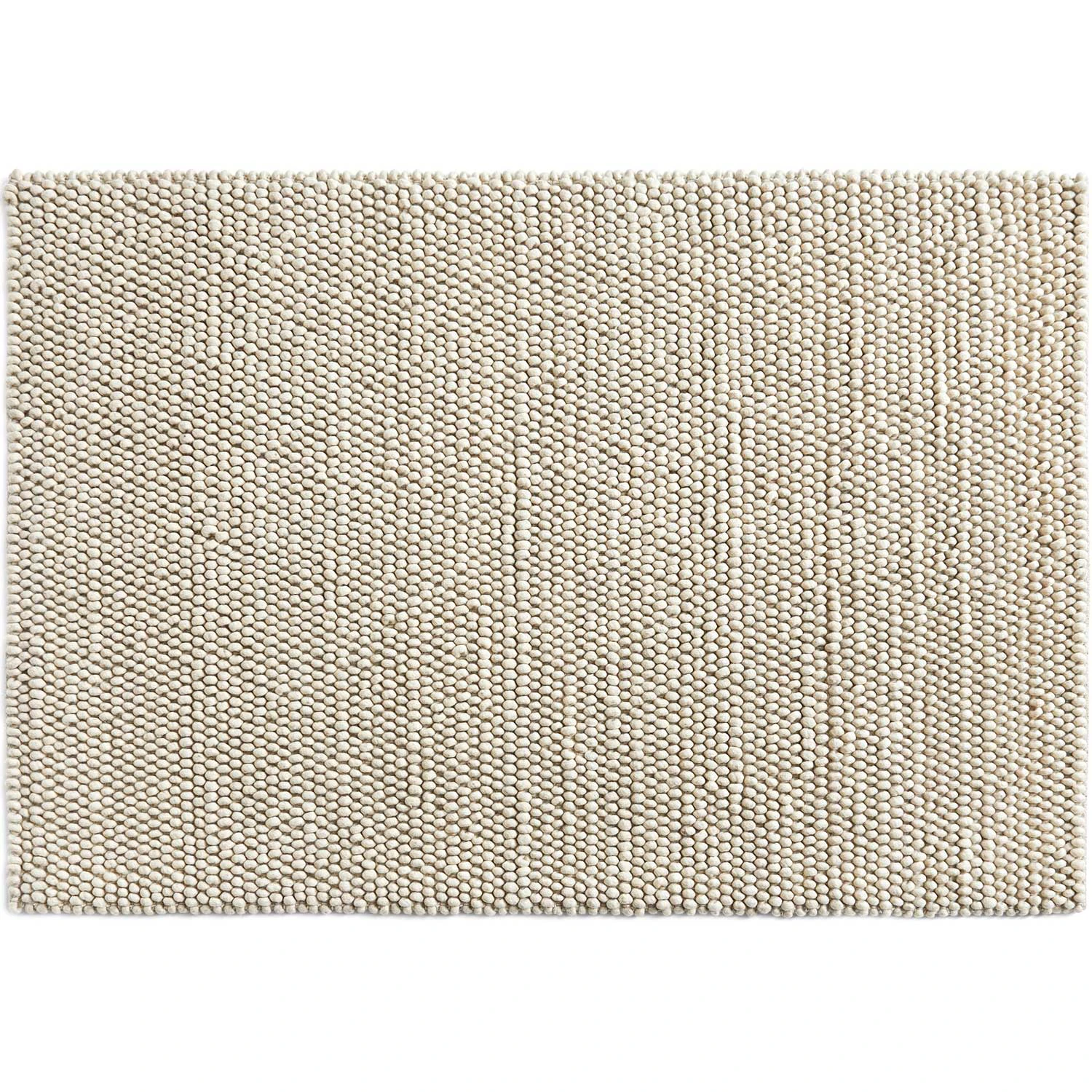 Hay Peas Matta 140x200 Cm / - Enfärgade mattor Ull Soft Grey