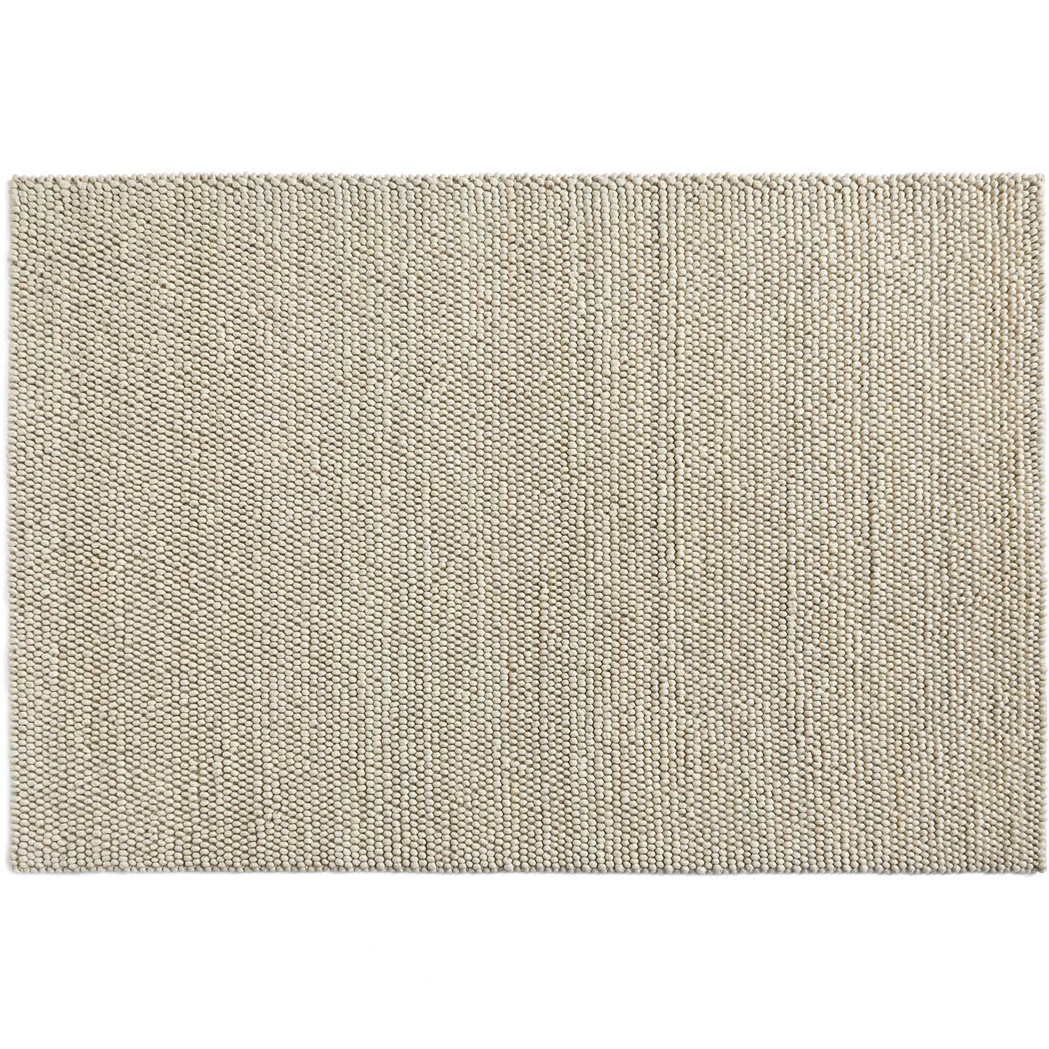 Hay Peas Matta 200x300 Cm / - Enfärgade mattor Ull Soft Grey