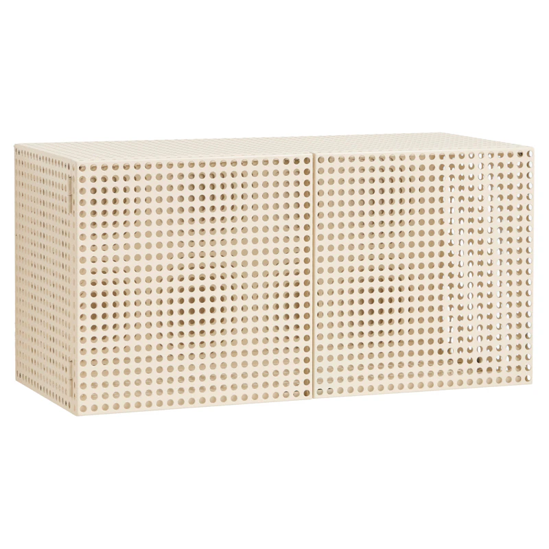 Perforated Väggskåp, Eggshell