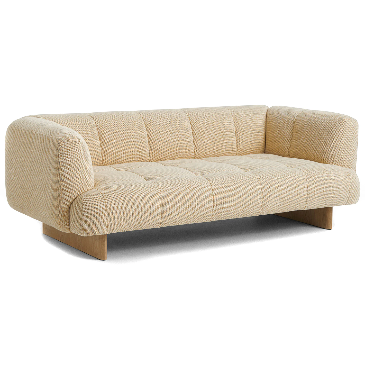 Hay Quilton Lift 2-sitssoffa Tartaglia 857 / Ek - 2-sitssoffor Bomull Gul