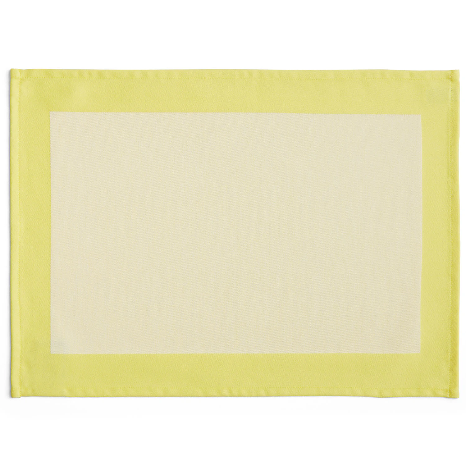 Hay Ram Bordstablett 31x43 Cm - Bordstabletter & Glasunderl&auml;gg Ekologisk Bomull Gul