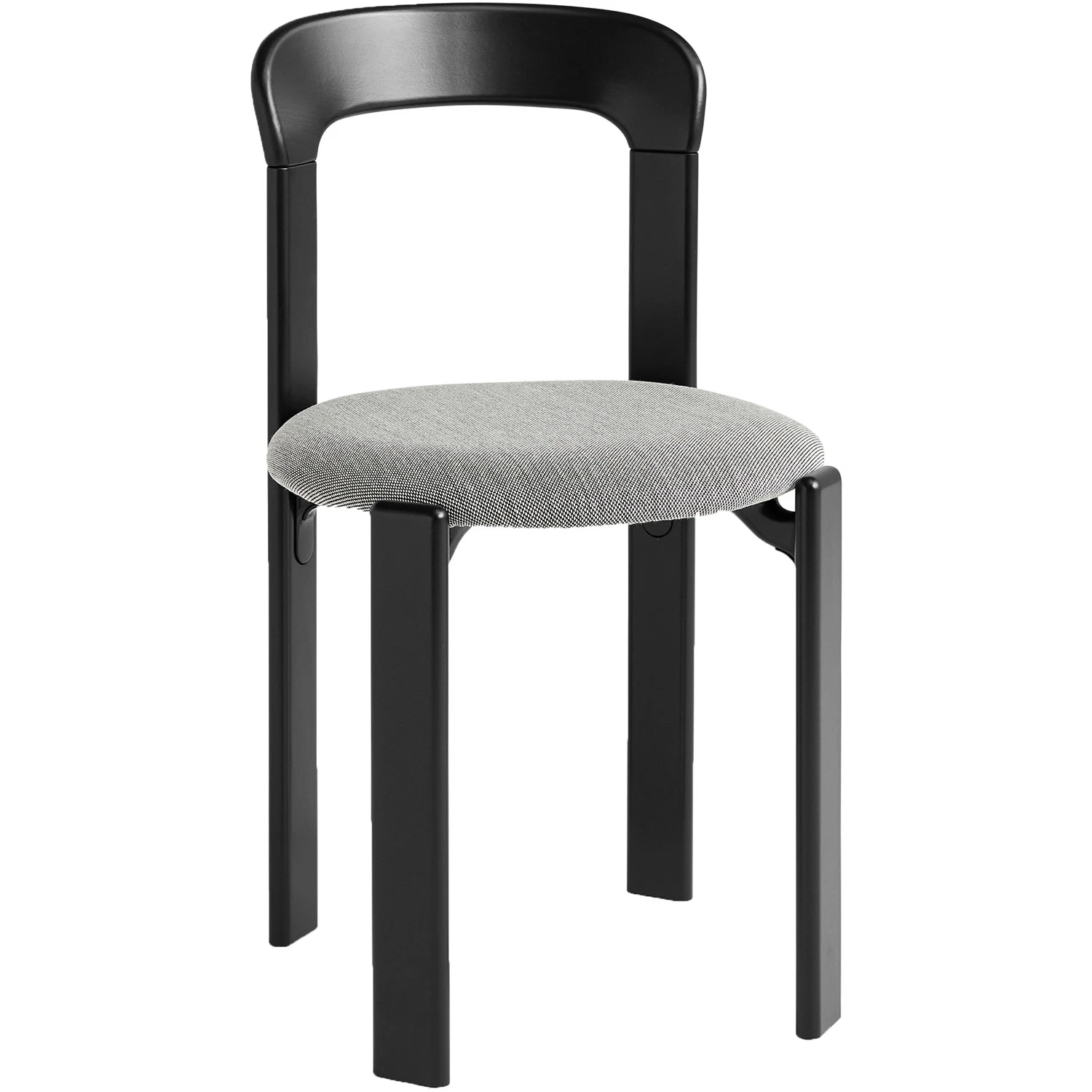 Hay Rey Stol Klädd Sits - Stolar Bokfanér Deep Black