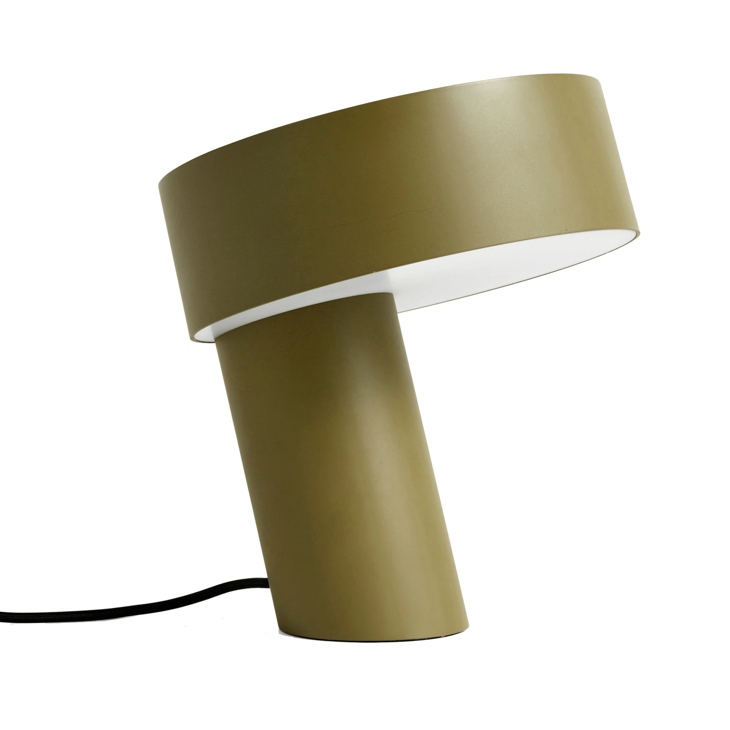 Hay Slant Bordslampa Khaki Green - Bordslampor Textil Khakigr&ouml;n