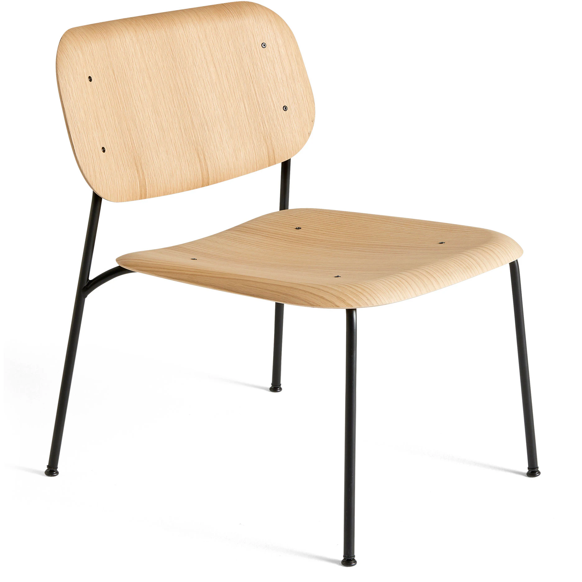 Hay Soft Edge 100 Loungestol - F&aring;t&ouml;ljer fan&eacute;r Ek