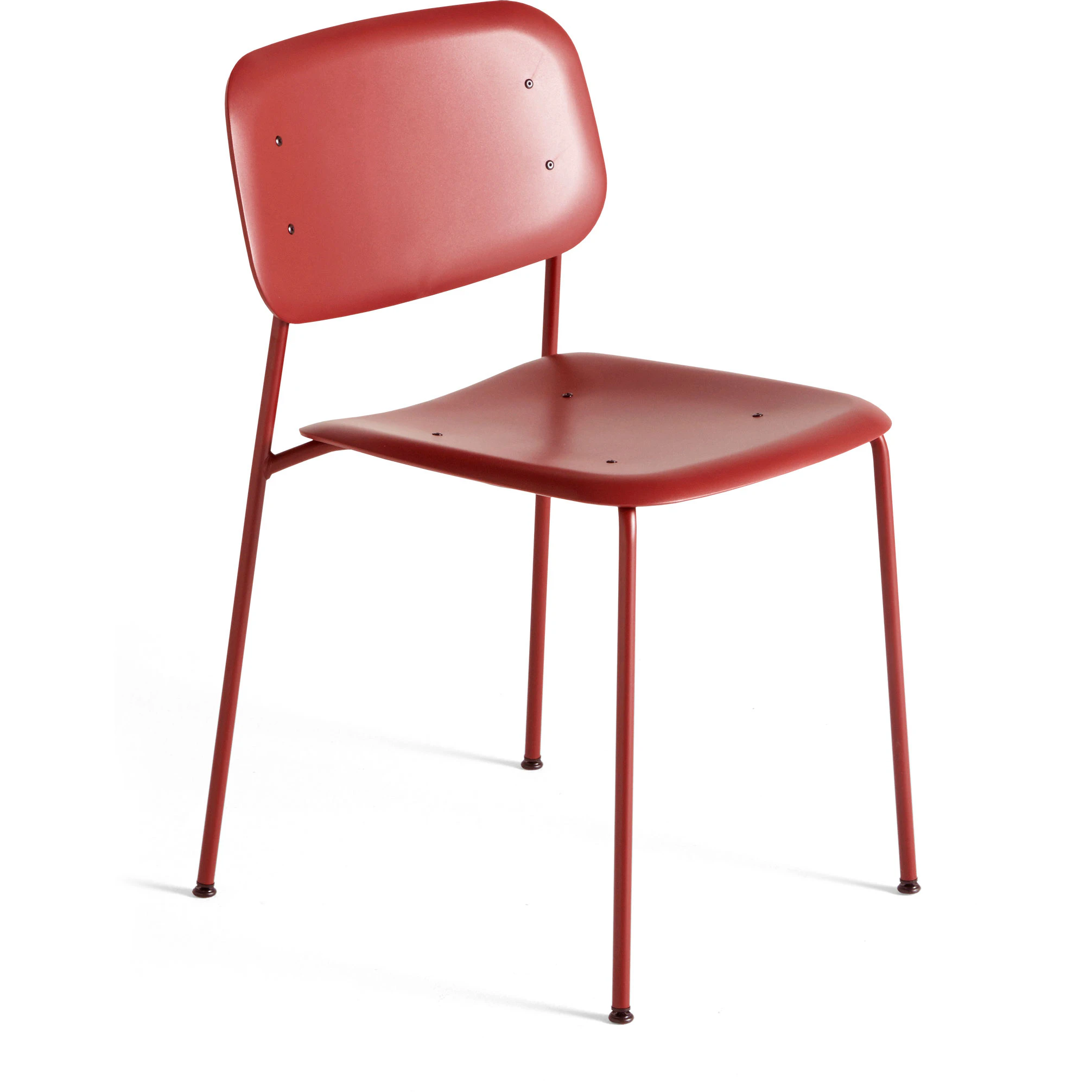 Hay Soft Edge 45 Stol - Stolar Polypropen Fall Red