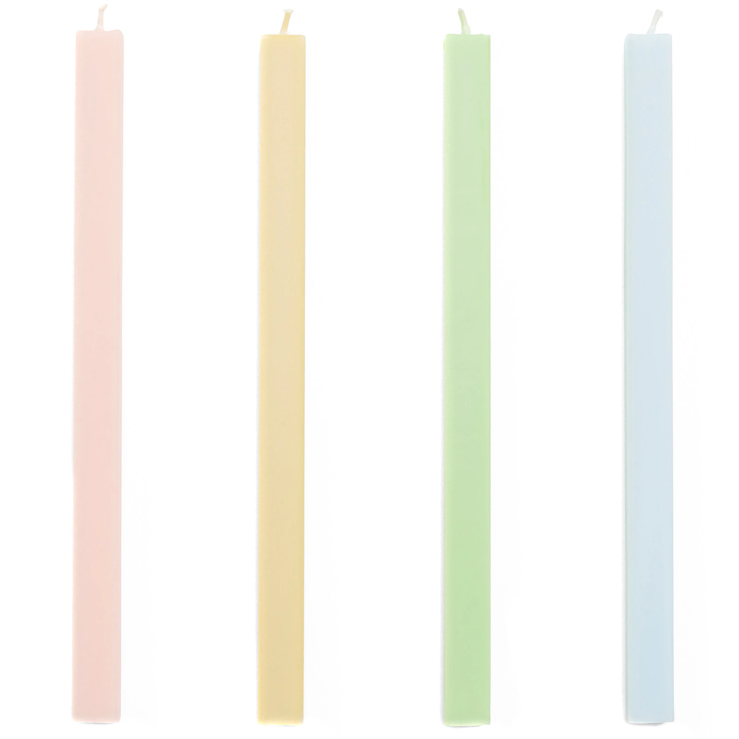 Hay Square Ljus 4-pack - Ljus Stearin Fresh