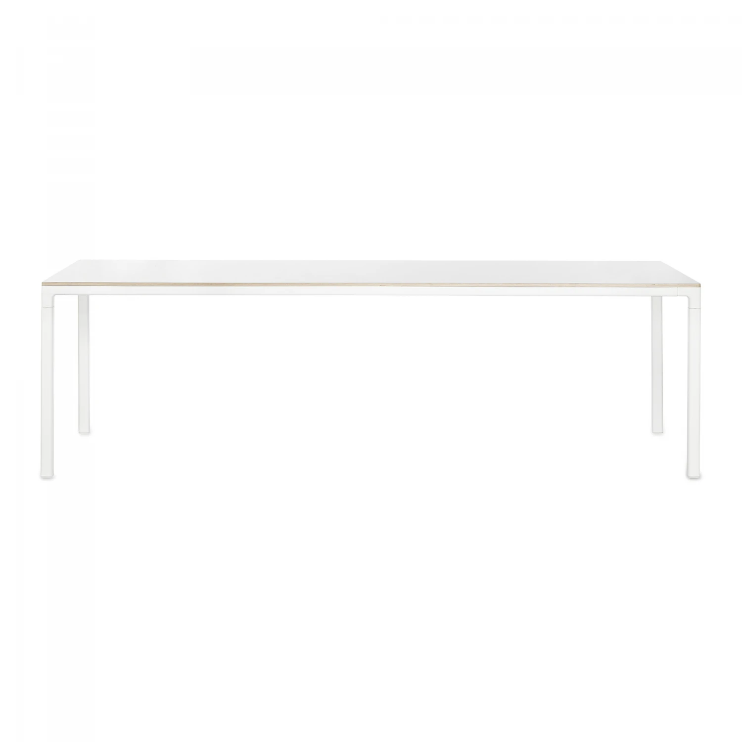 Hay T12 Bord 95x250 Cm - Matbord & Barbord Aluminium Vit