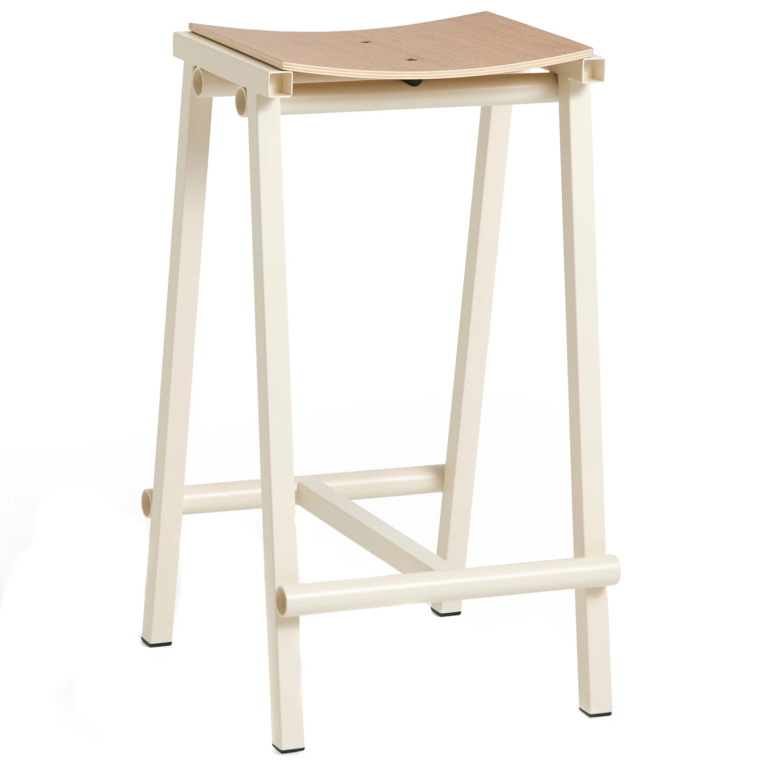 Hay Taburete 8 Barstol 65 Cm - Barstolar St&aring;l Eggshell