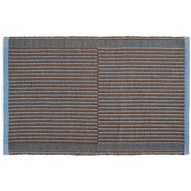 Tapis Matta 60x95 cm, Blå/Kastanj