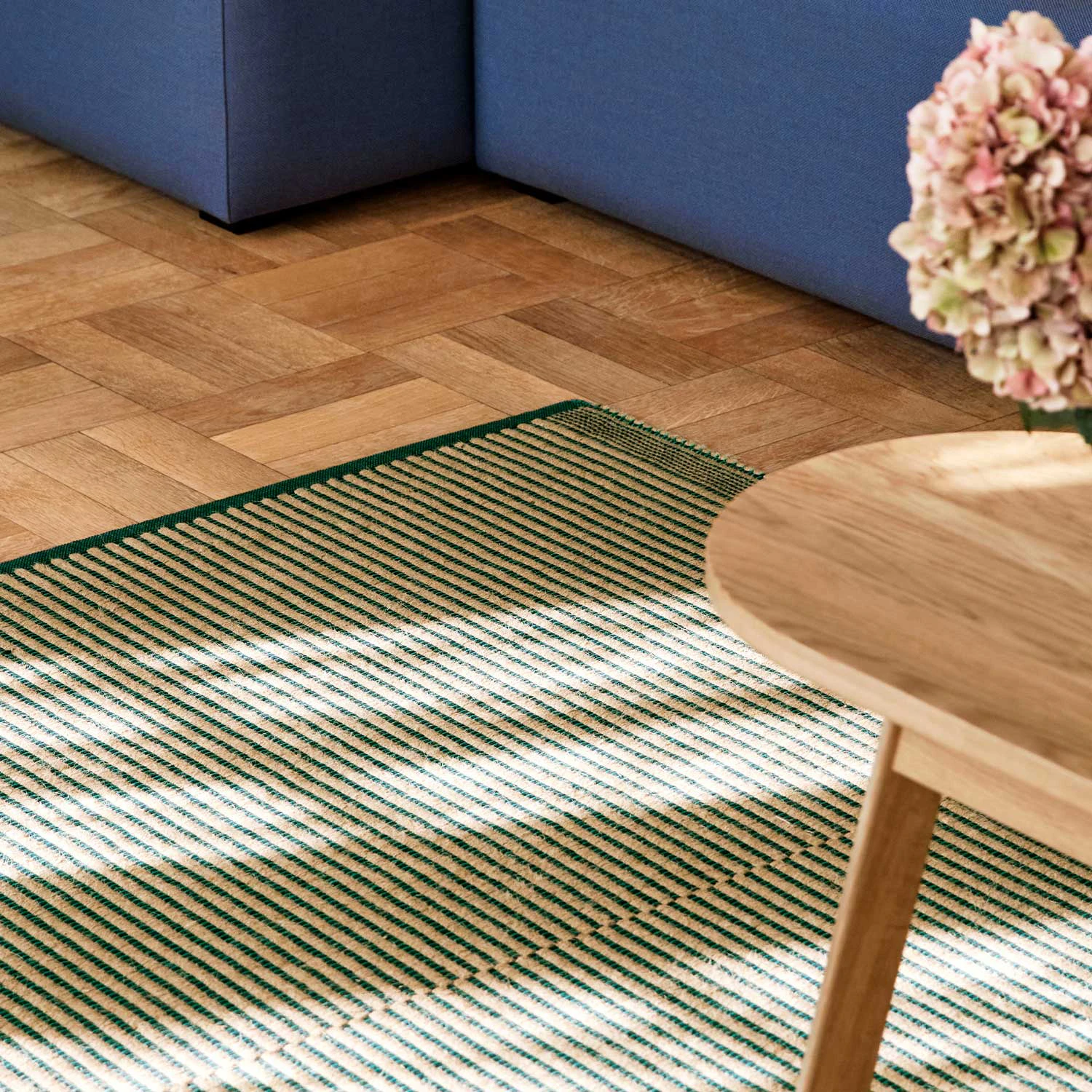 Hay Tapis Matta 80x200 Cm / Svart, grön från HAY, bild 4