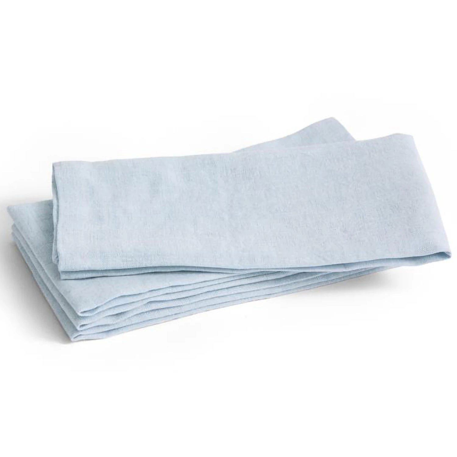 Hay Tavolo Servett / Bordstablett 4-pack - Bordstabletter & Glasunderl&auml;gg Linne Soft Blue