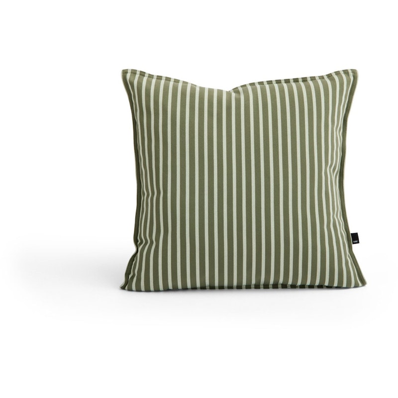 Terrazza Cushion 50x50 cm, Olive bold stripe