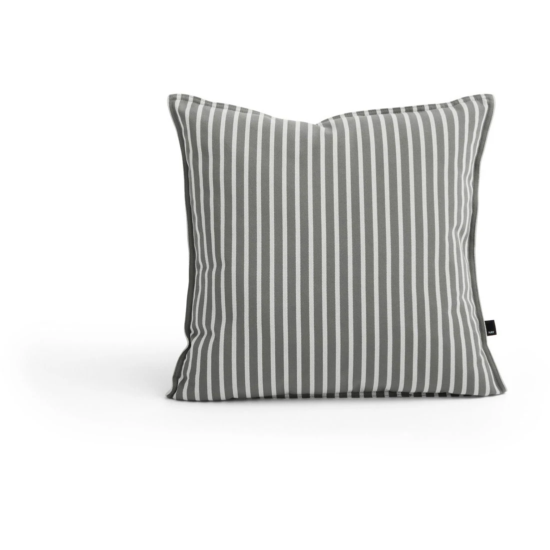 Hay Terrazza Cushion 50x50 Cm Grey Bold Stripe - Dynor Återvunnen Polyester Grå