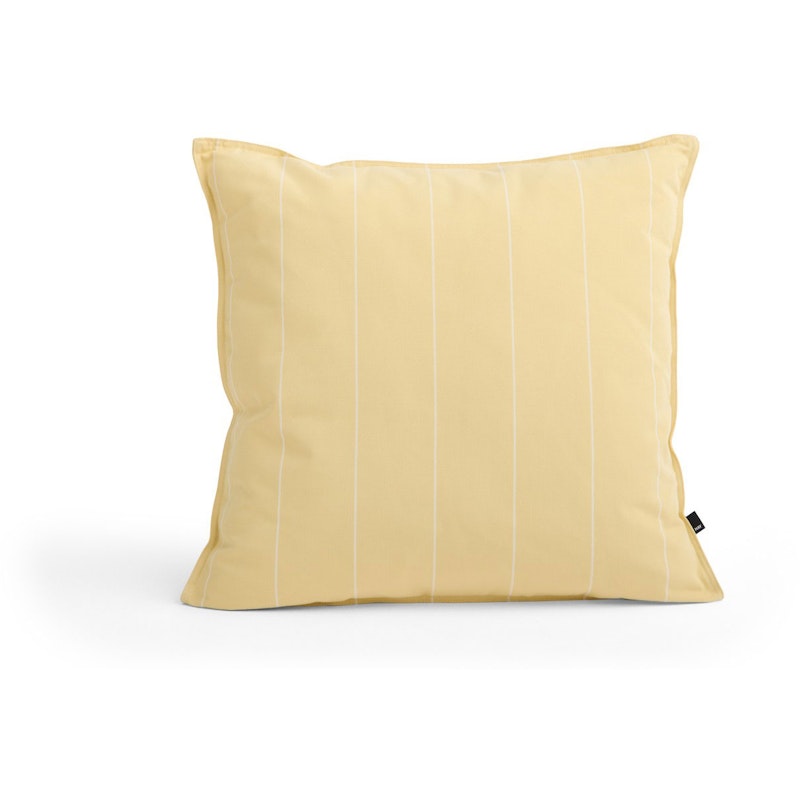 Terrazza Cushion 60x60 cm, Yellow narrow stripe
