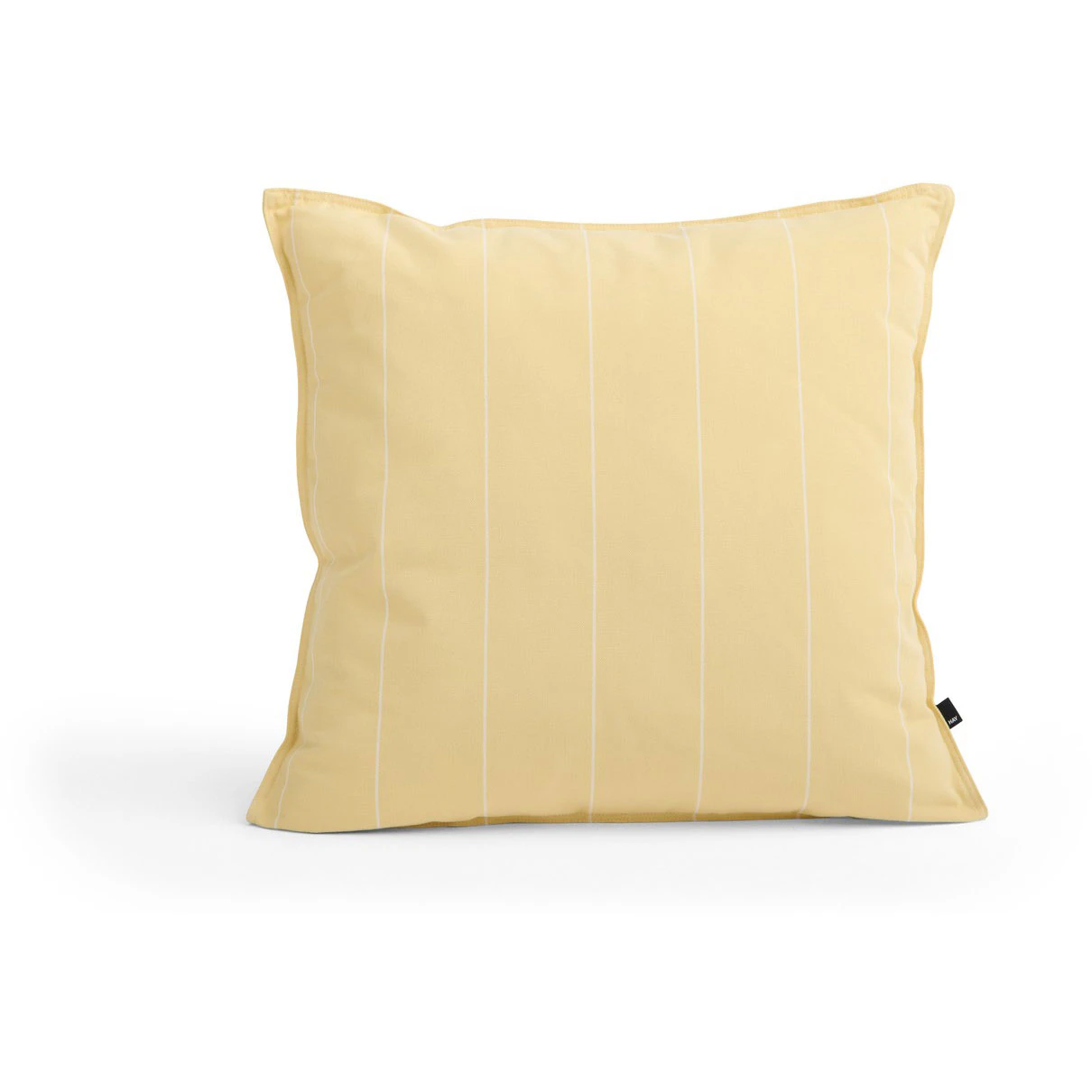Hay Terrazza Cushion 60x60 Cm Yellow Narrow Stripe - Dynor Återvunnen Polyester Gul