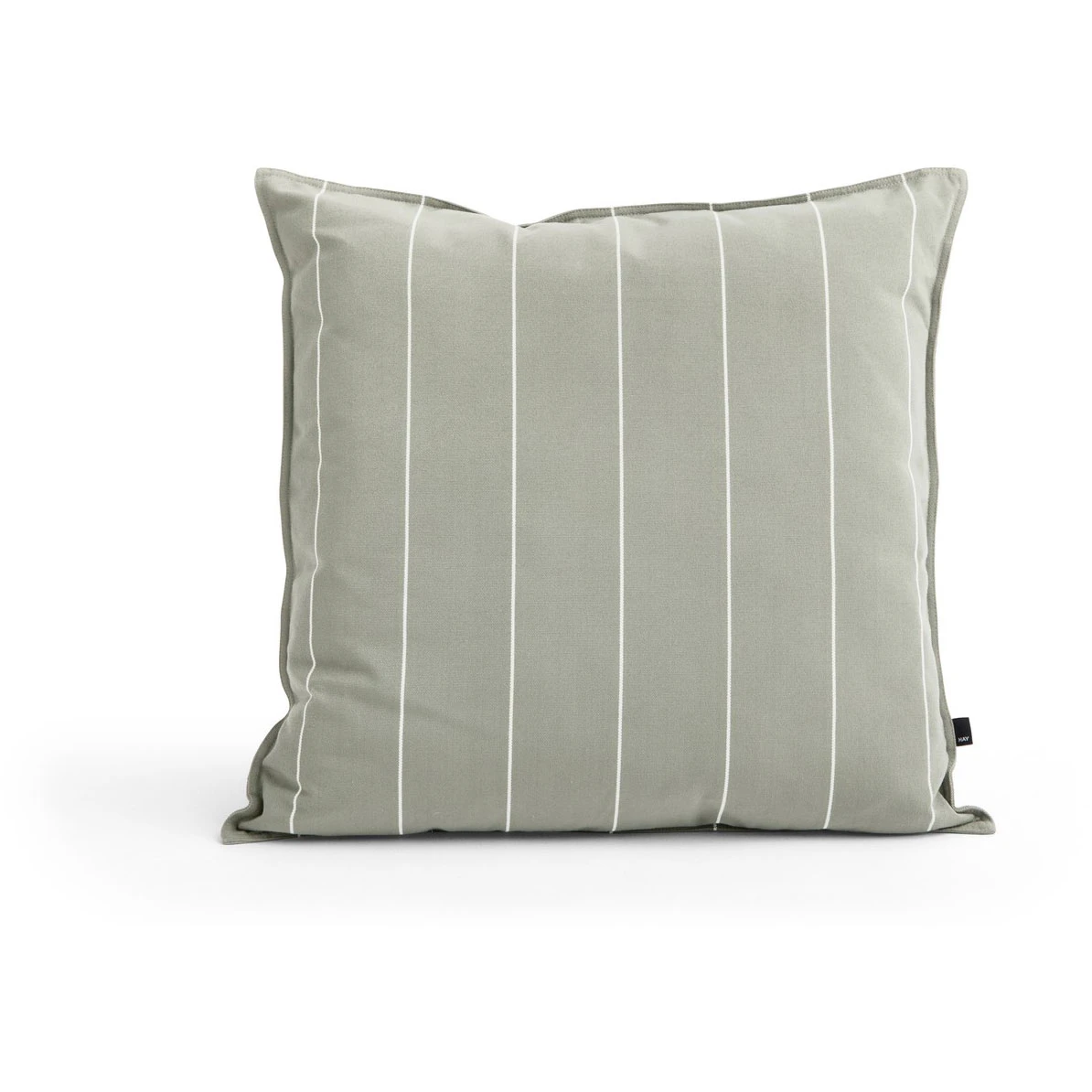 Hay Terrazza Cushion 60x60 Cm Grey Narrow Stripe - Dynor Återvunnen Polyester Grå