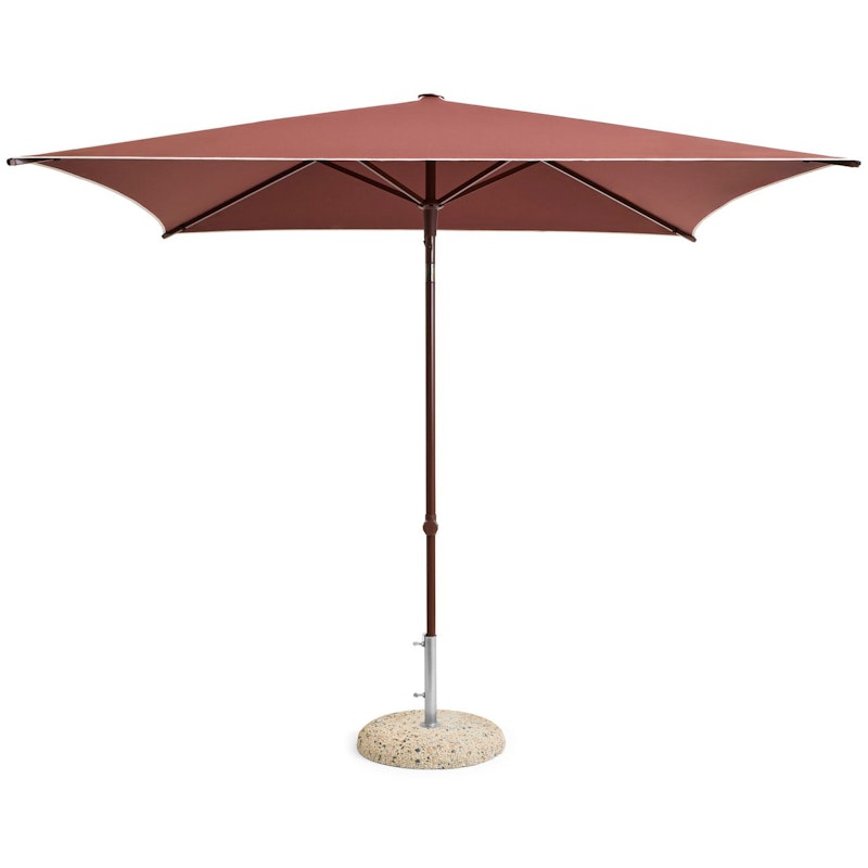 Terrazza Parasol Square, Off-white / Burgundy