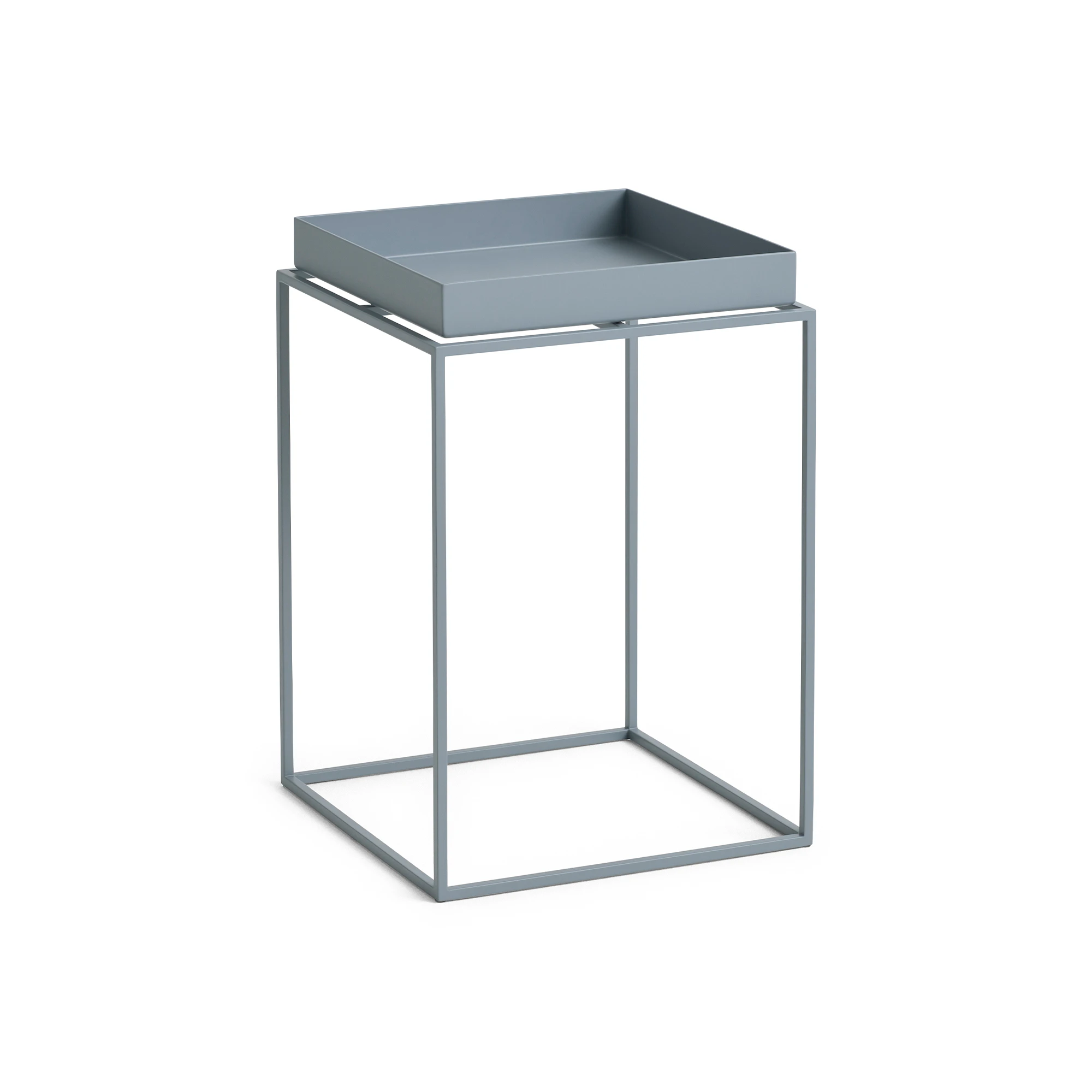 Hay Brickbord 40x40 Cm - Soffbord Pulverlackat St&aring;l Pigeon Blue