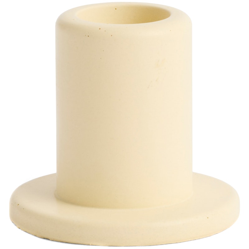 Tube Ljusstake Betong, Limegul