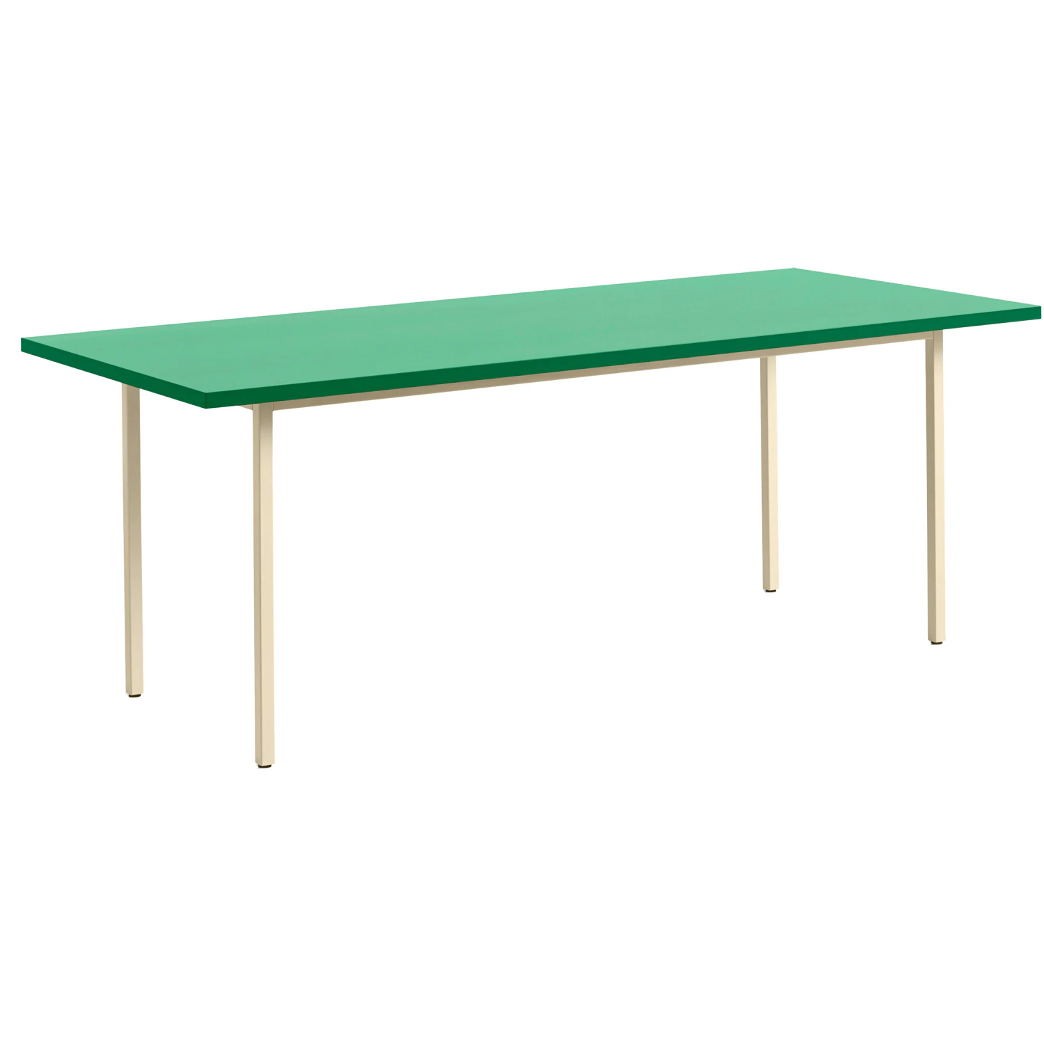 Hay Two-colour Bord 200x90 Cm / Green Mint - Matbord & Barbord Valkromat Ivory