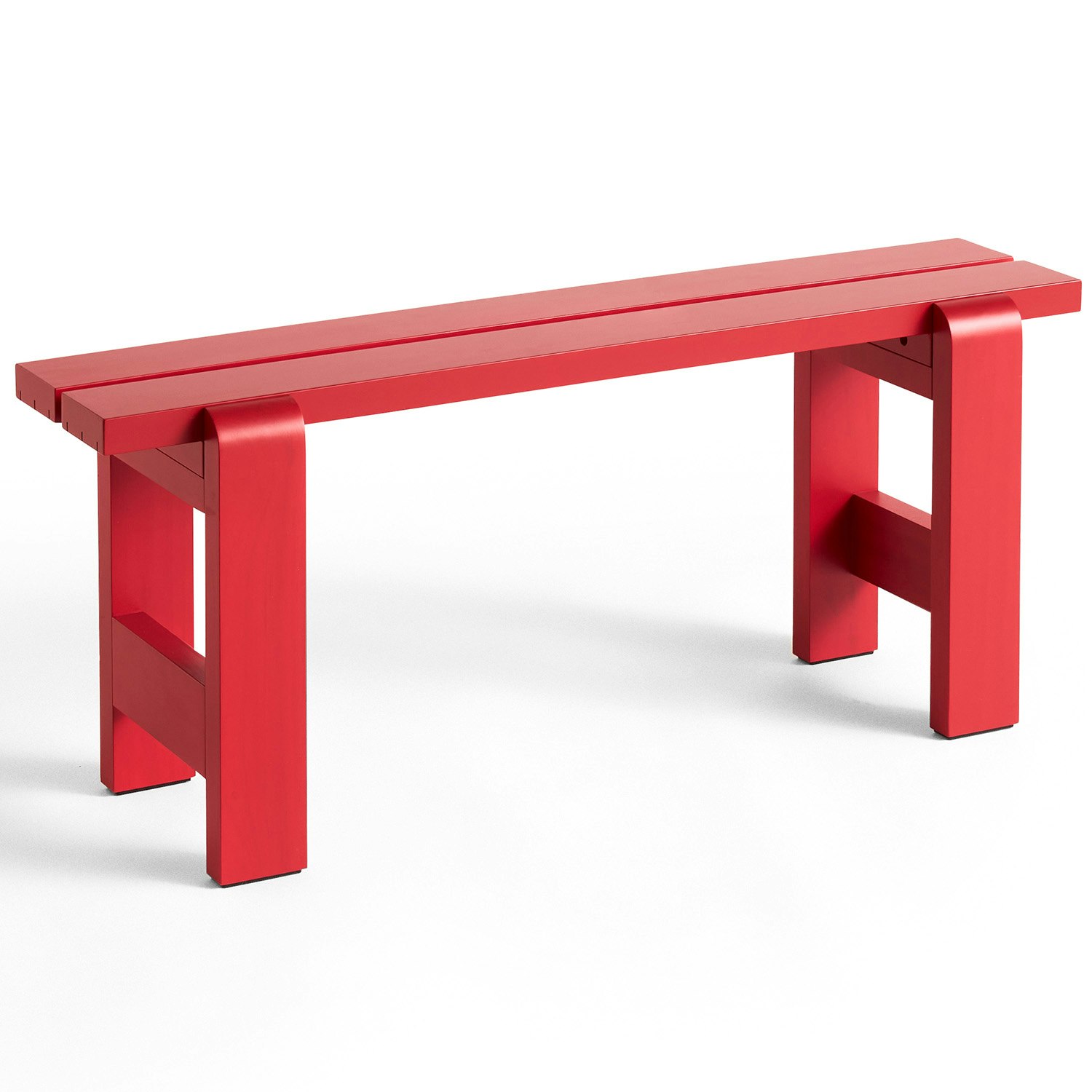 hay weekday bänk 23x111 cm - bänkar furu vinröd