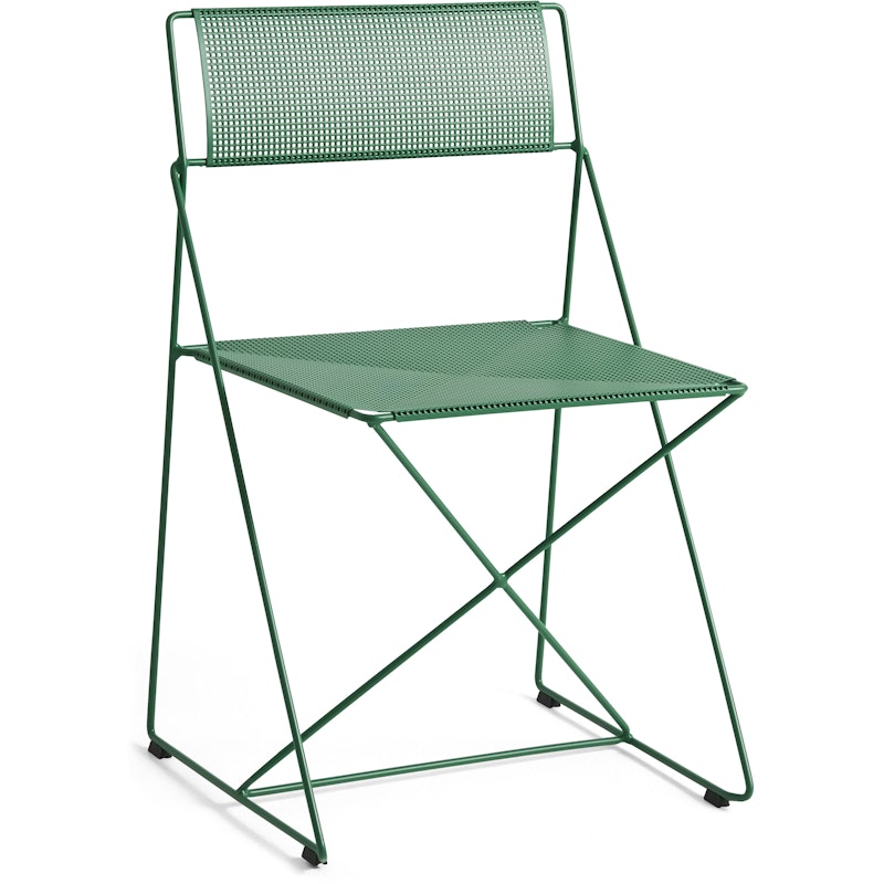 X-Line Stol, Pulverlackerat Stål / Leek Green