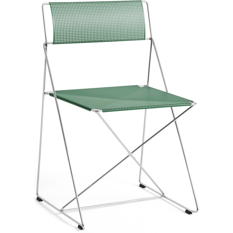 X-Line Stol, Krom / Leek Green