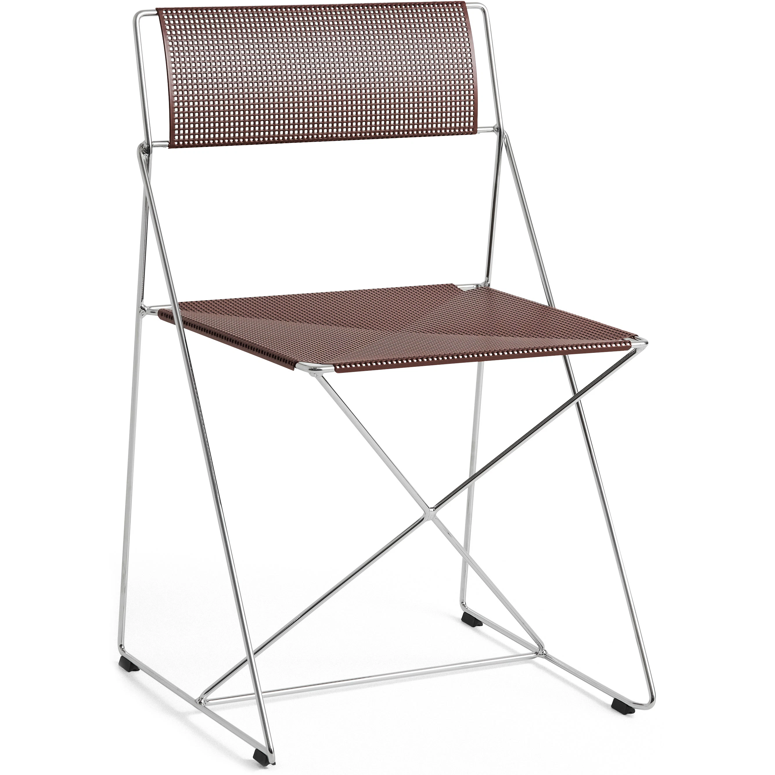 Hay X-line Stol Krom / - Stolar Stål Iron Red